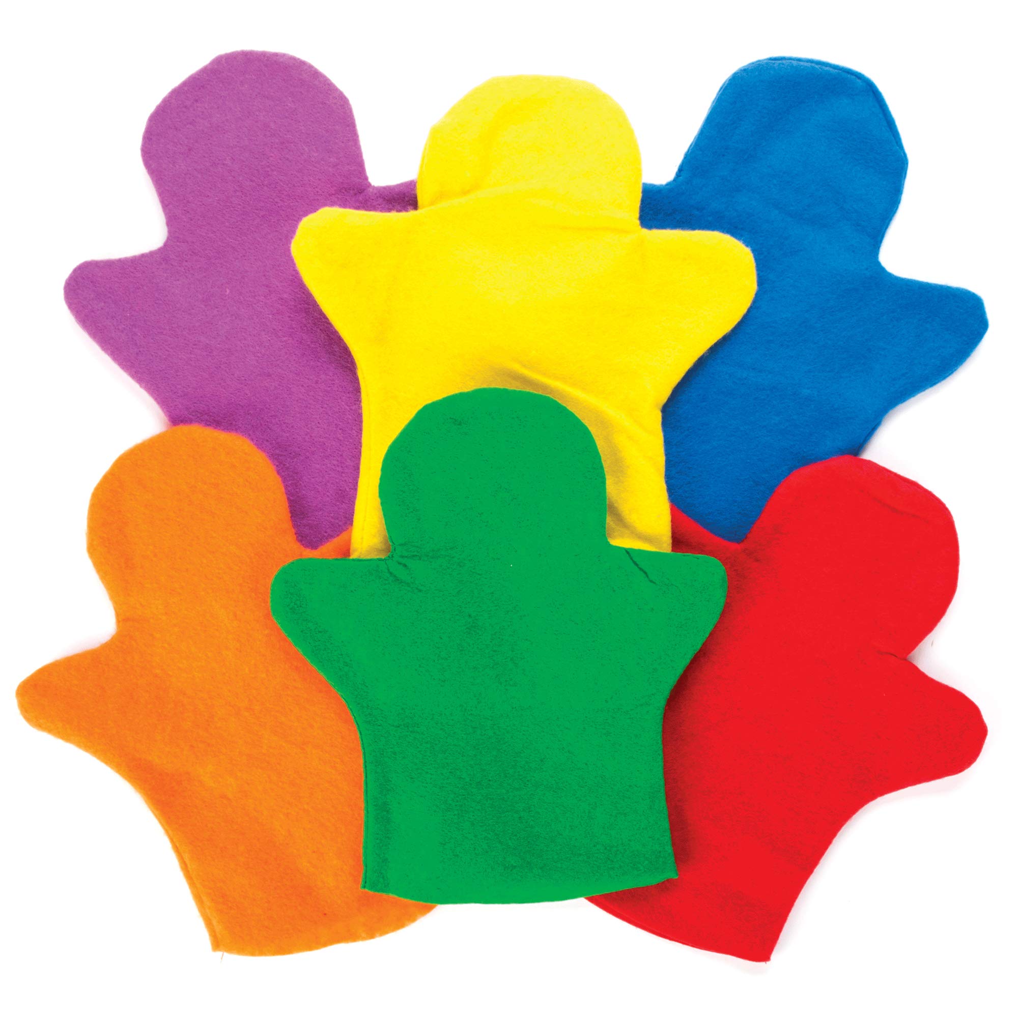Baker Ross FC192 Marionnettes En Bois Noël - Lot De 5 à Fabriquer - Activités Manuelles Enfants