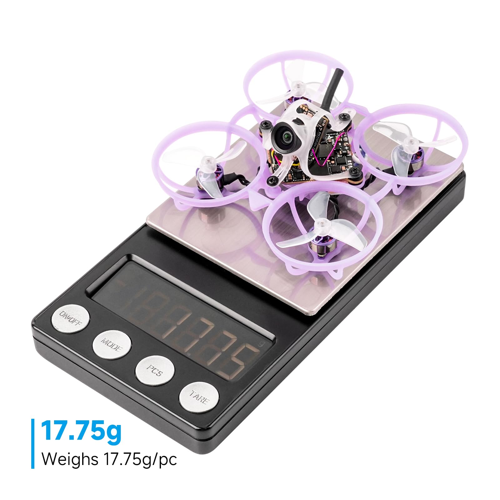 BETAFPV Air65 II Brushless Whoop Quadcopter Ultralight for 1S FPV Racing | 65mm FPV Drone, Compatible with Matrix 1S 5IN1 II FC, 0702 30000KV Motor, 1207 3-Blade Prop, C03 Camera, Air II Canopy&Frame