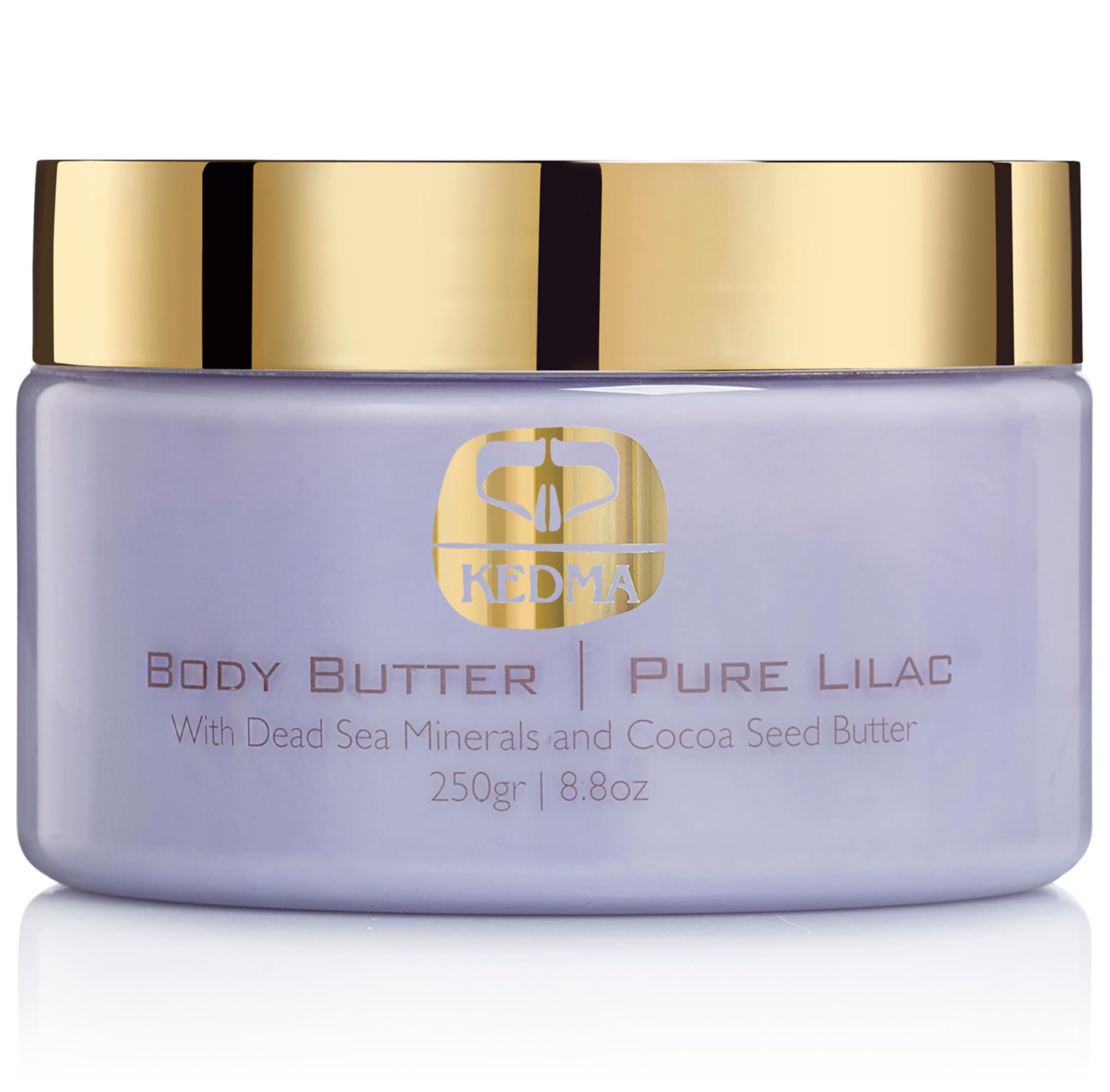 KEDMA - Körperbutter Pure Lilac für Trockene Haut - 250g | Pure-Lilac-Körperbutter pflegt trockene Haut intensiv und hinterlässt einen zarten floralen Duft.