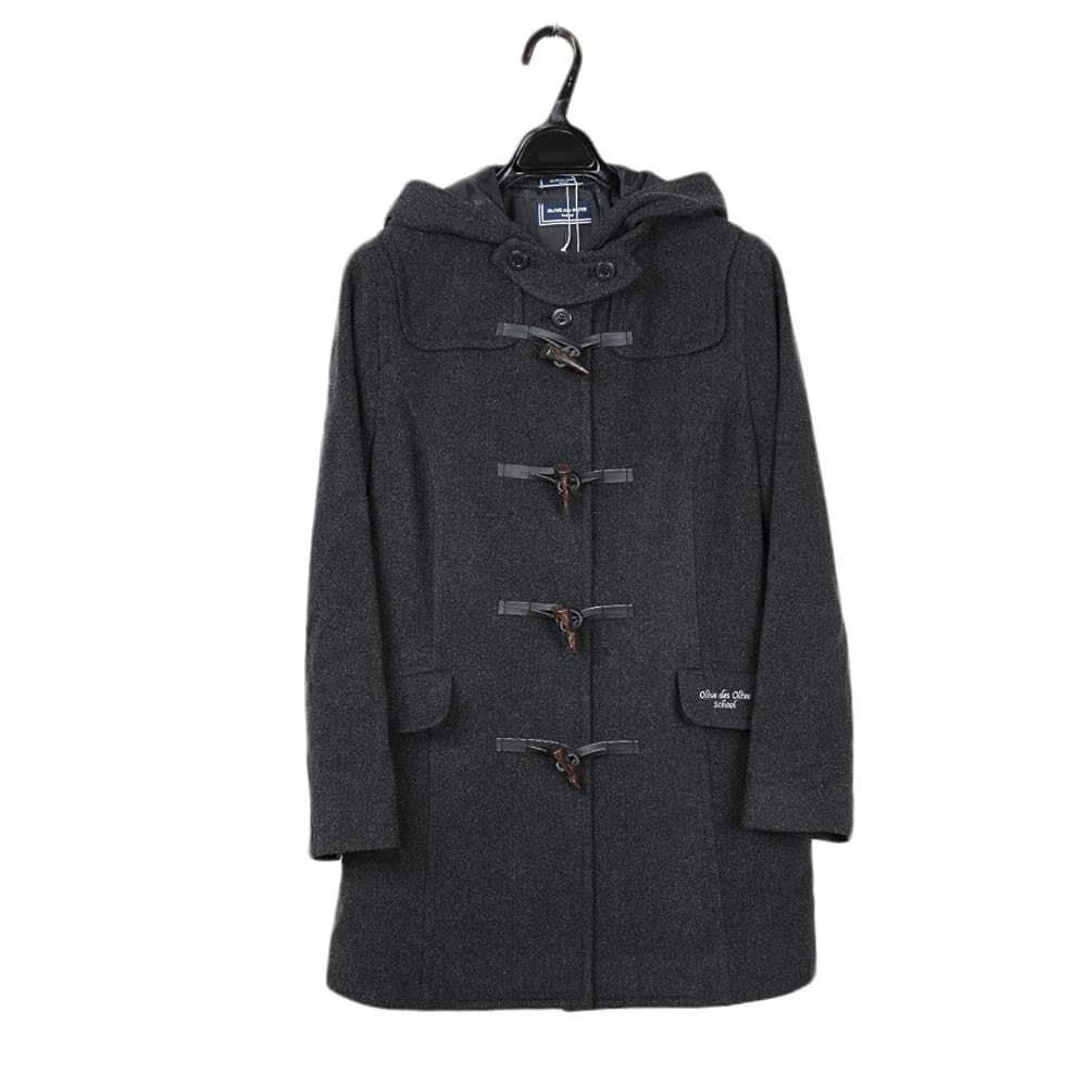 Amazon | [オリーブデオリーブスクール] シンプルダッフルコート