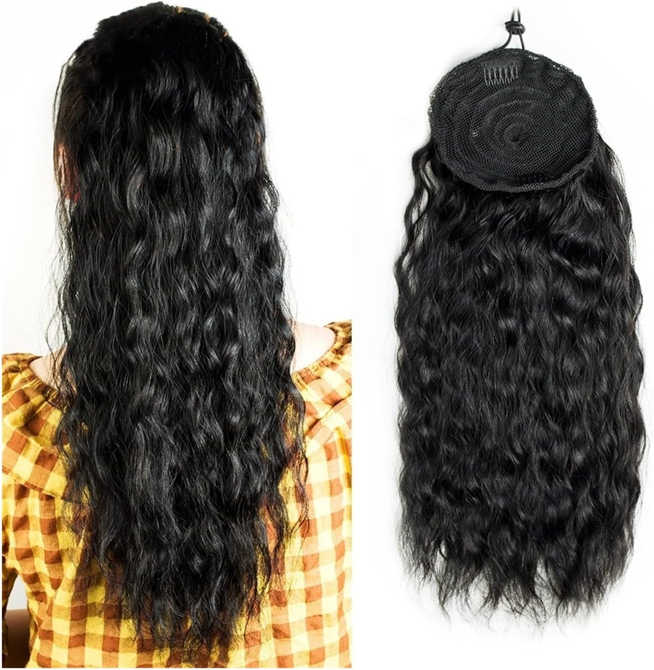 ヘアエクステンション 3/4 PCSディープウェーブヘアバンドル、12