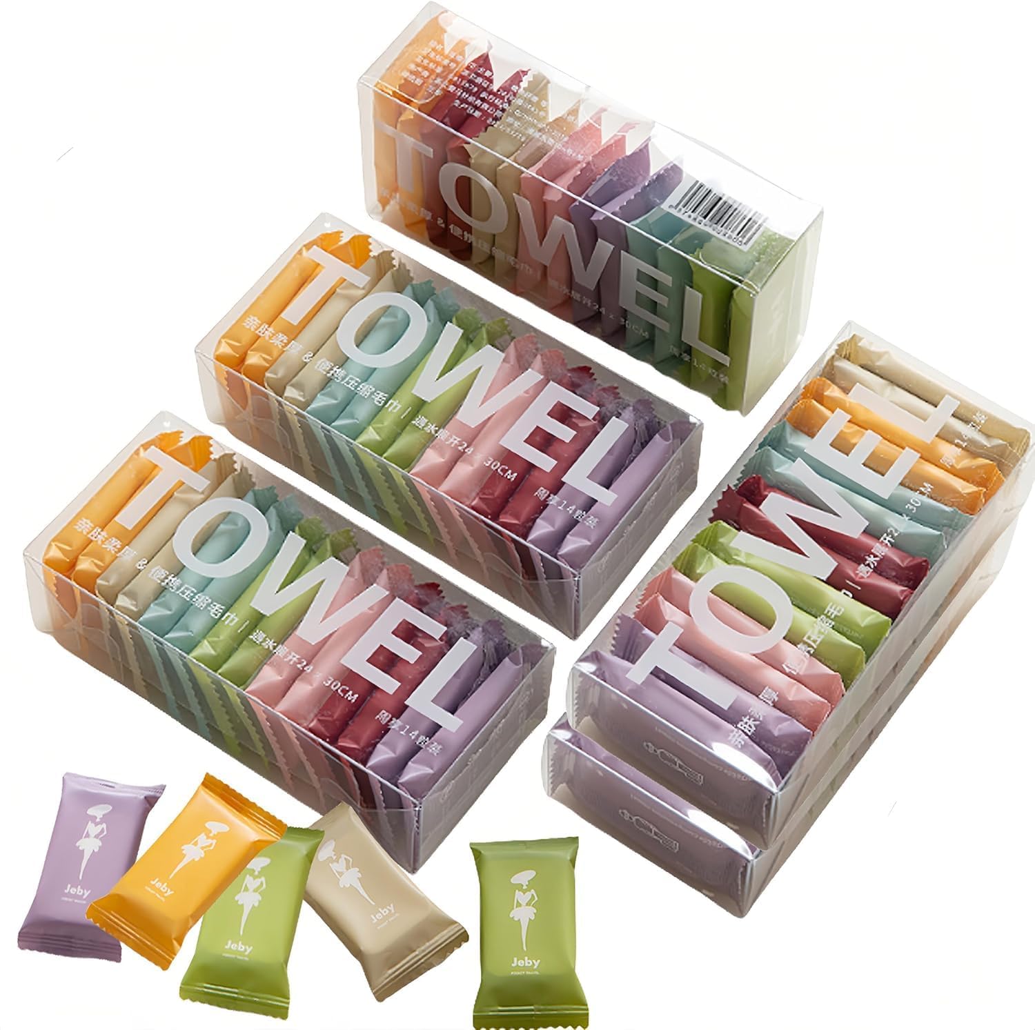 Disposable Compressed Towels, Portable Towel Tablets, Thicker Super Absorbent Wash Cloths for Travel, Face Towel Ideal for Outdoor Camping Hiking (Pack Of 70)-image-44