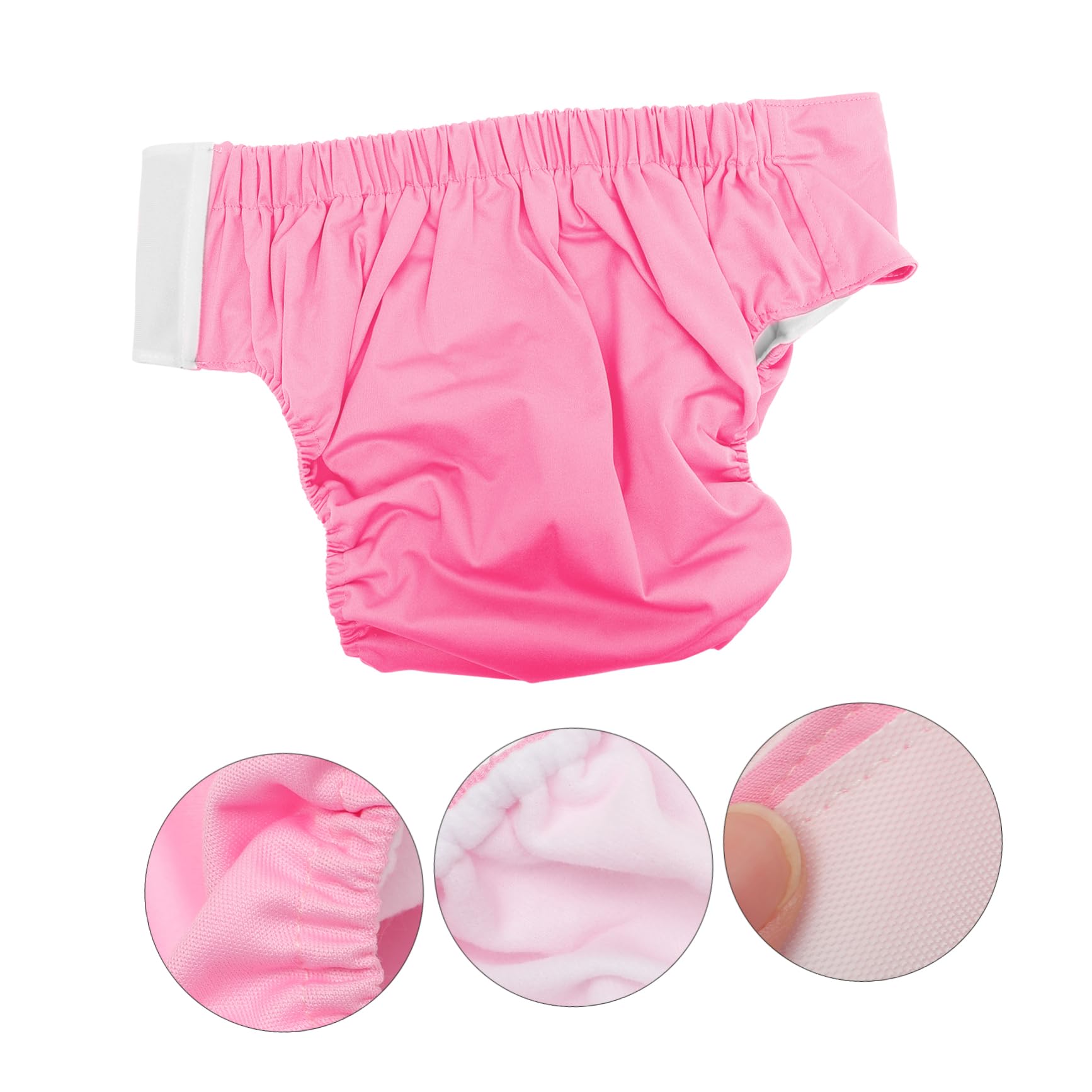 GOOHOCHY Postpartum Diapers Reusable Adult Diapers Men's Incontinence Pants for Travel