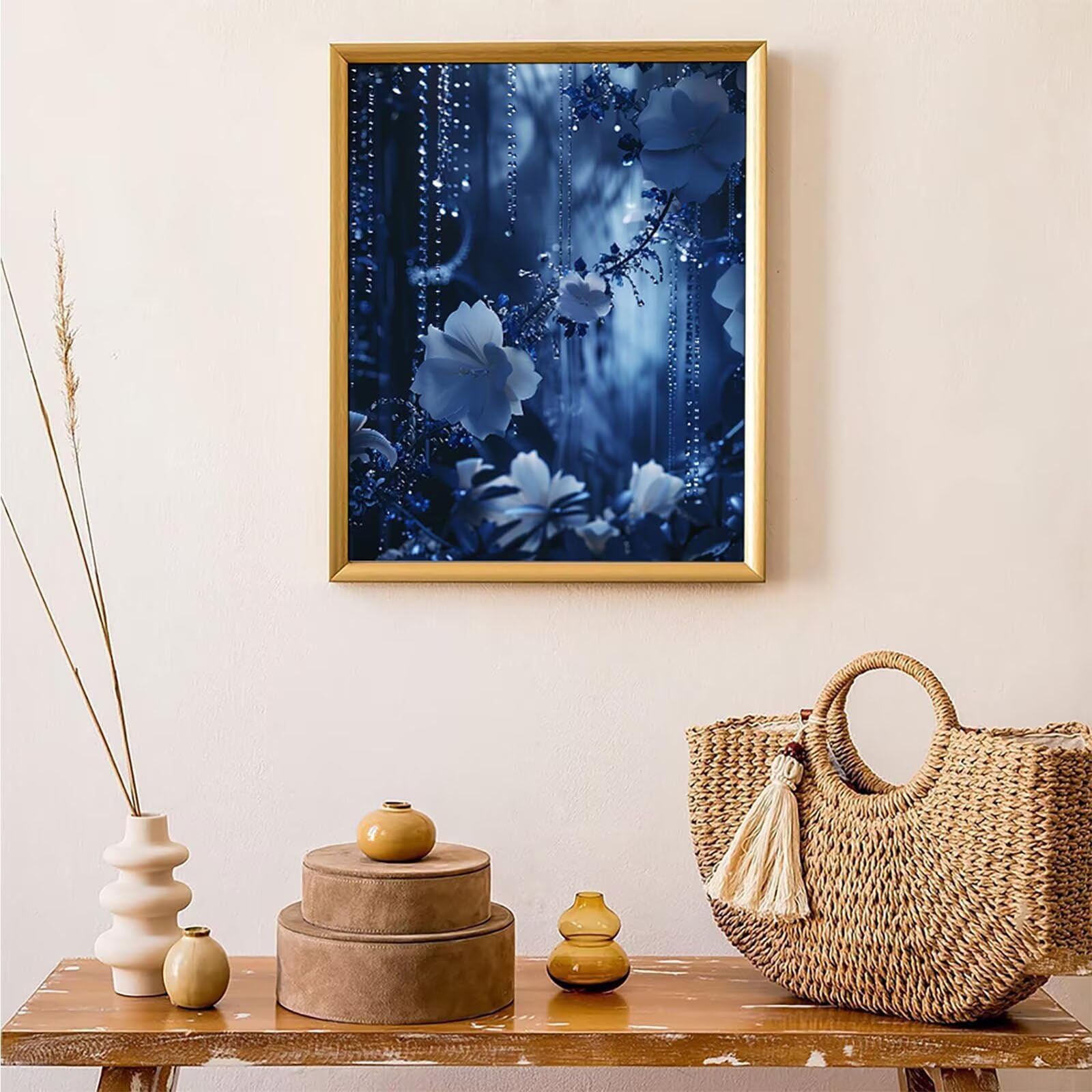 Diamond Painting Pianta, Diamond Painting Erwachsene Cane Bastelset, DIY Diamant Malerei Runder Vollbohrer Diamanten Kinder Malerei Stickerei Kreuzstich Dekoration, Geschenk 90x120 cm PJY9 O-P