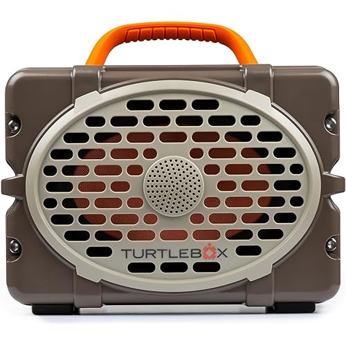Turtlebox Original Gen 3: Portable Outdoor Bluetooth Speaker – Ultra-Loud (120dB), Waterproof (IP67), Rugged, Impact-Resistant, 3-Day Battery | Party Mode: Unlimited Pairing for Stereo Sound, Delta