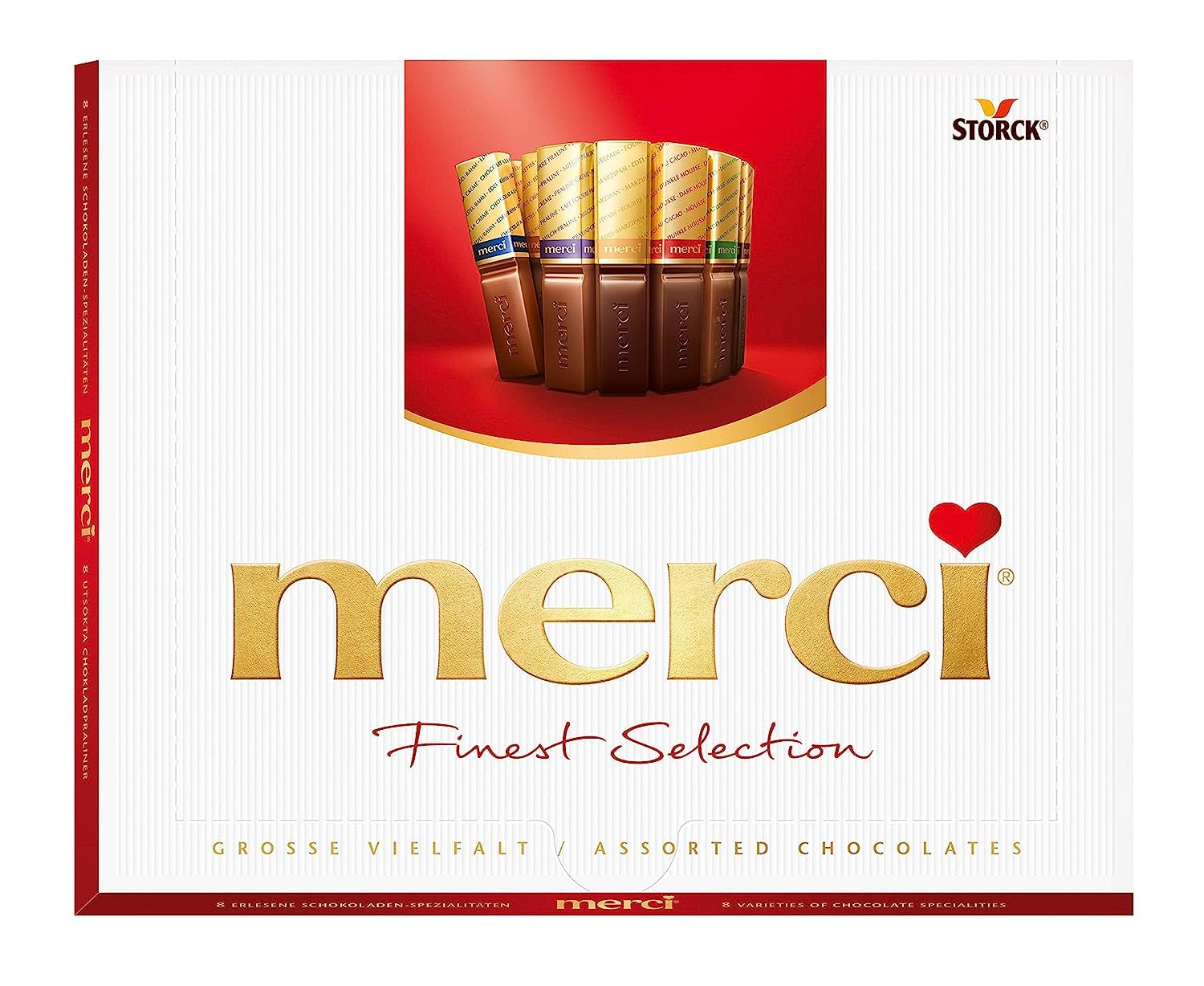 See full amazon price history chart for Storck Merci Finest Selection Grosse Vielfalt/Assorted Chocolates - 250 Gm Storck Merci Finest Selection Grosse Vielfalt/Assorted Chocolates - 250 Gm (B0CG61VXTC) Amazon Price History, Amazon Price Tracker