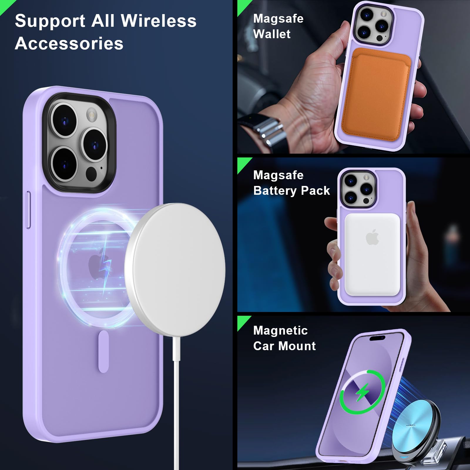 Amazon.com: MOCCA Strong Magnetic for iPhone 14 Pro Max Case