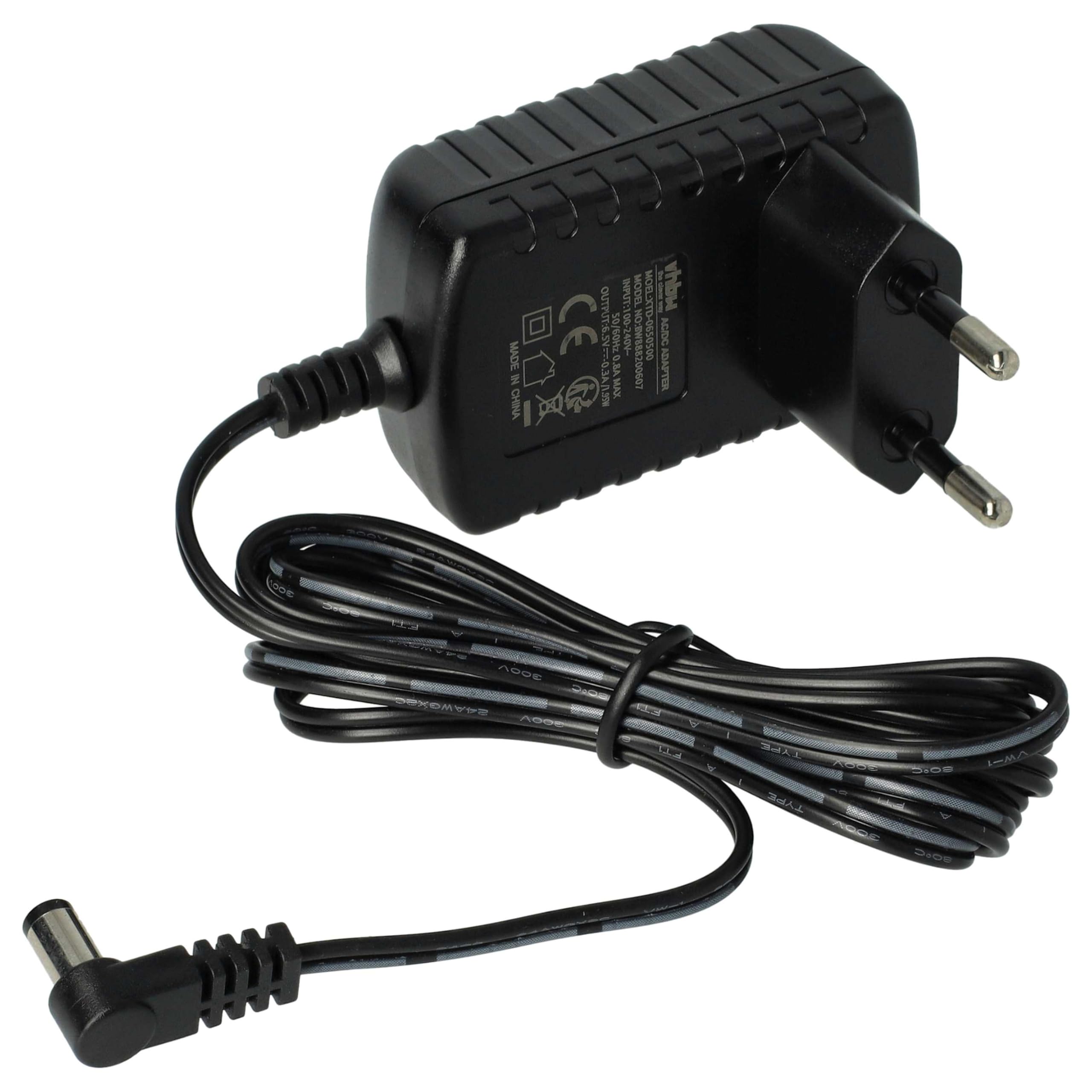 vhbw Netzteil kompatibel mit Siemens Gigaset E630, E630A, S790, S795, S810, S810 2.0, S810A, S820, S820A, S850, SL400 Festnetztelefon-Ladestation