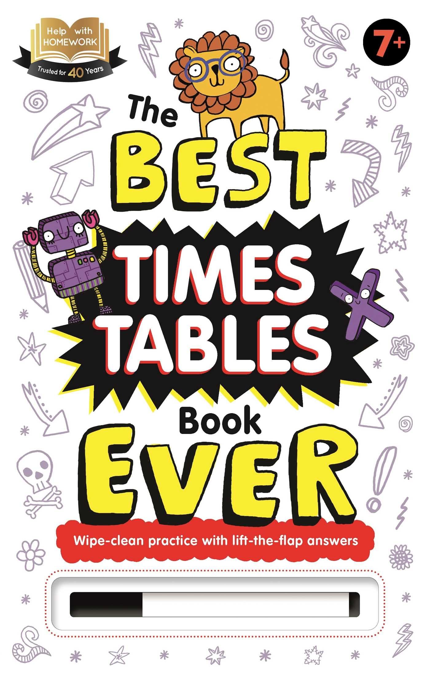 The Best Times Tables Book Ever: Wipe-Clean Workbook (Help With Homework)