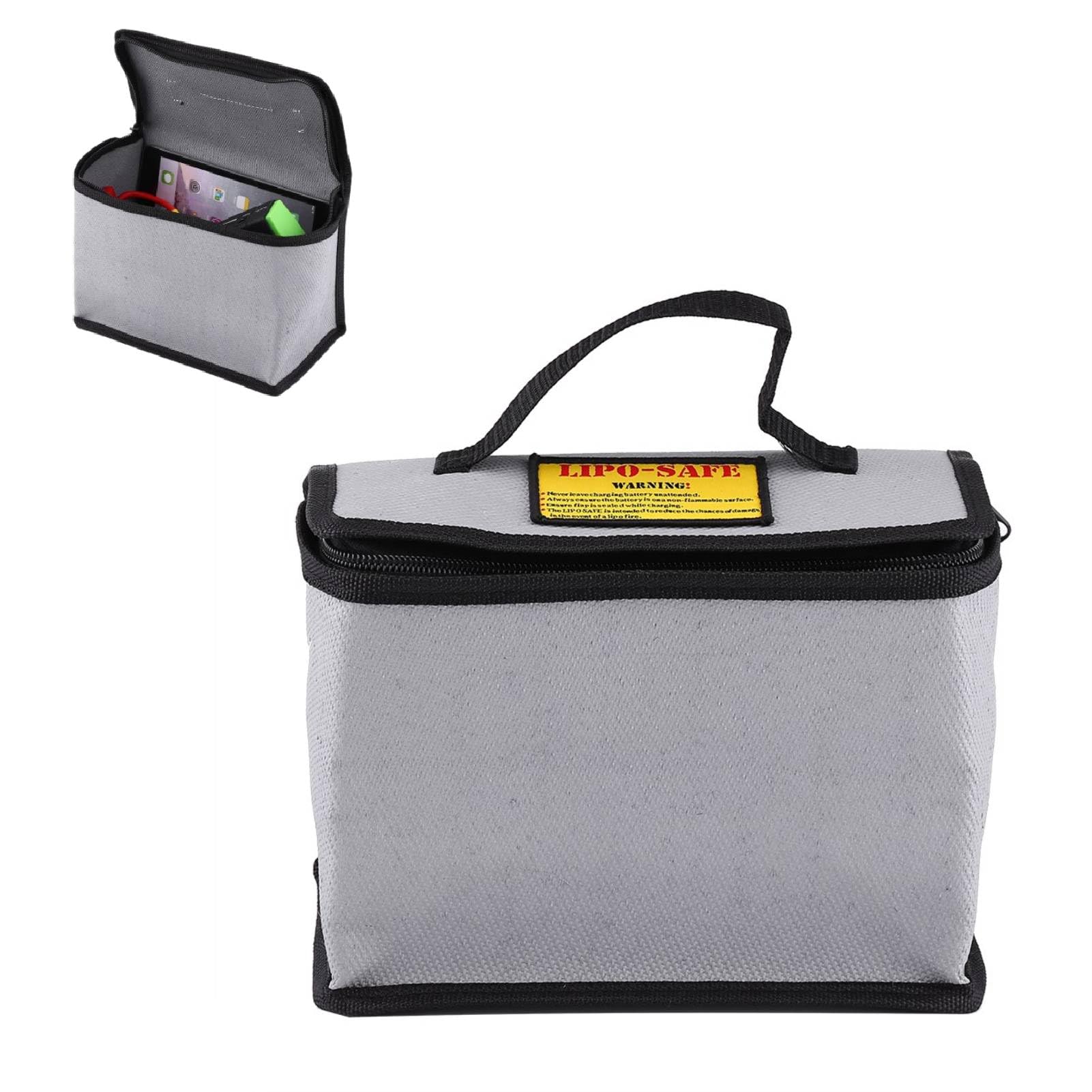 Fireproof Bag, Lipo Battery Bag Fireproof Large Capacity Battery Storage Guard Pouch Charging Sack Protector