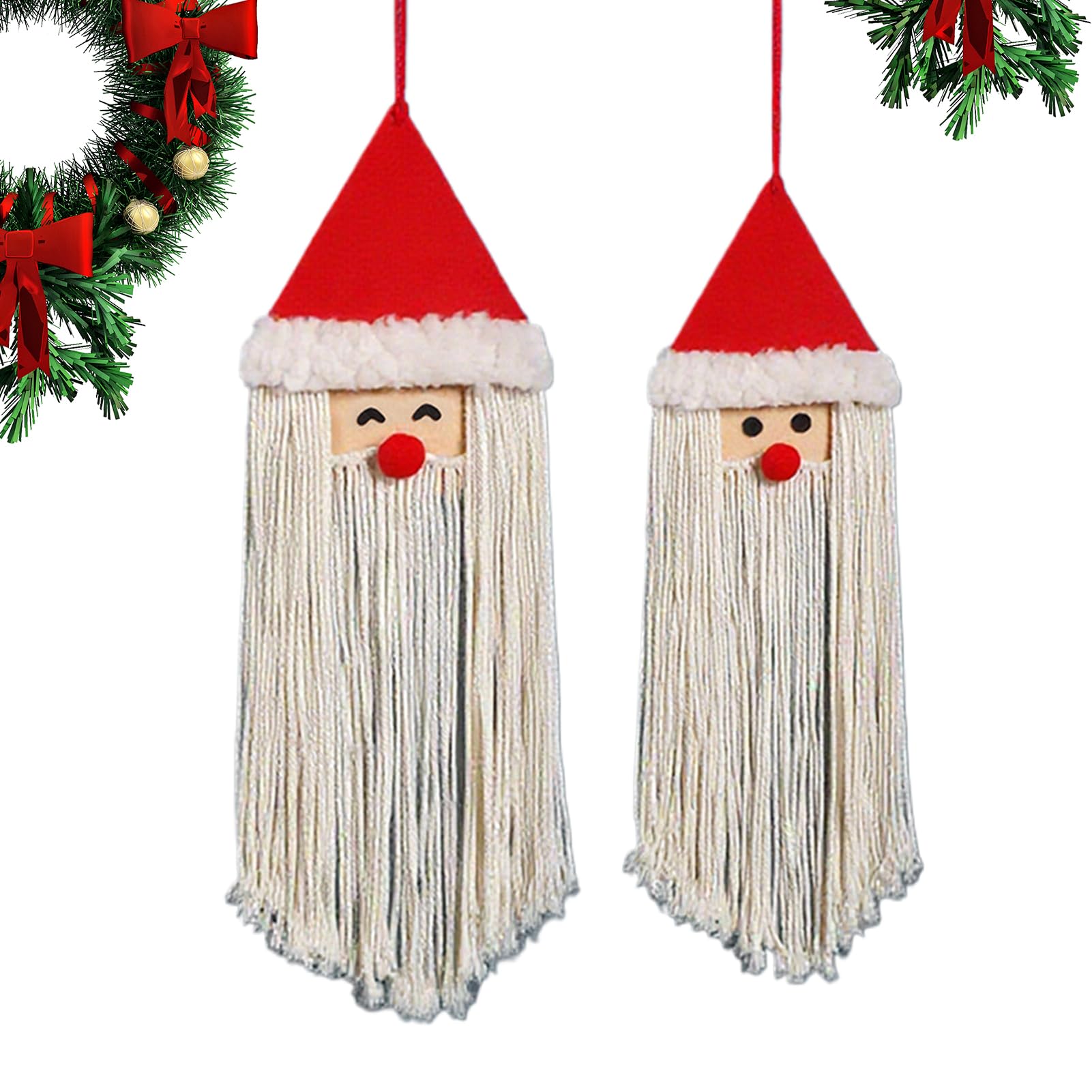 Décoration de Noël chic en lot de 2 pour embellir votre maison