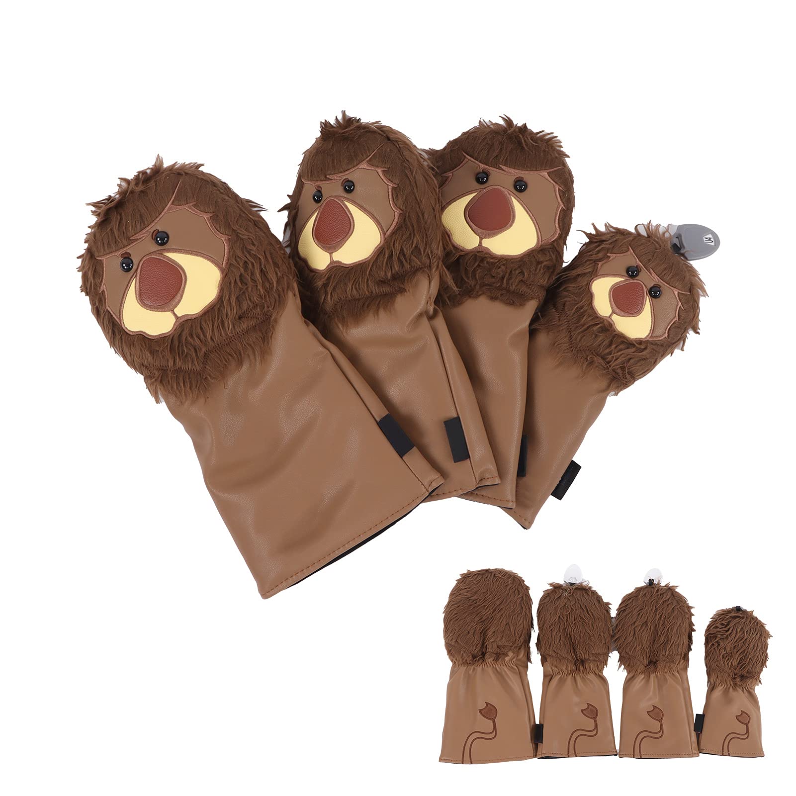Lion Schlägerkopfhüllen, 4 Größen
