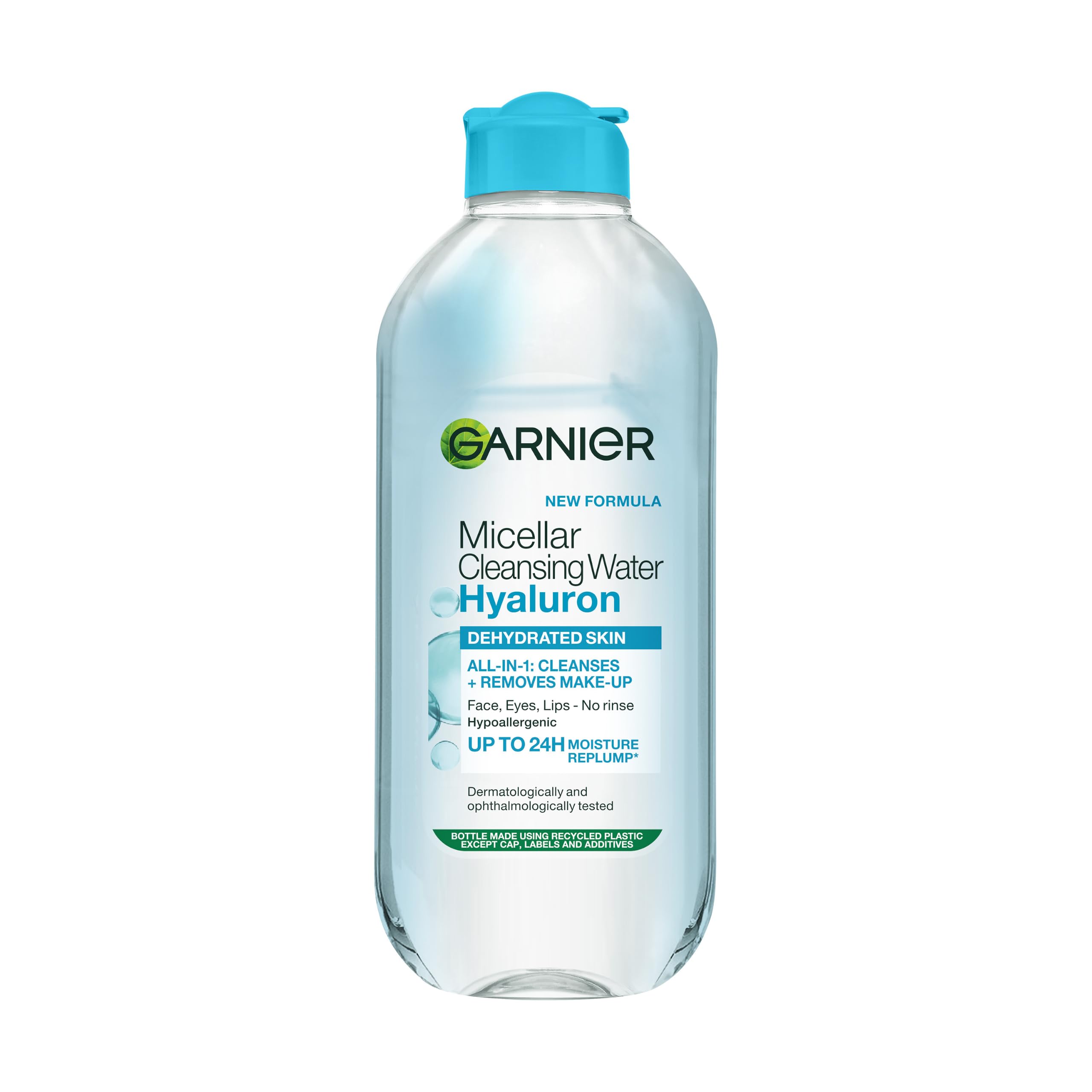 Garnier Micellar Hyaluronic Aloe Water Facial Cleanser For Dehydrated Skin 400Ml