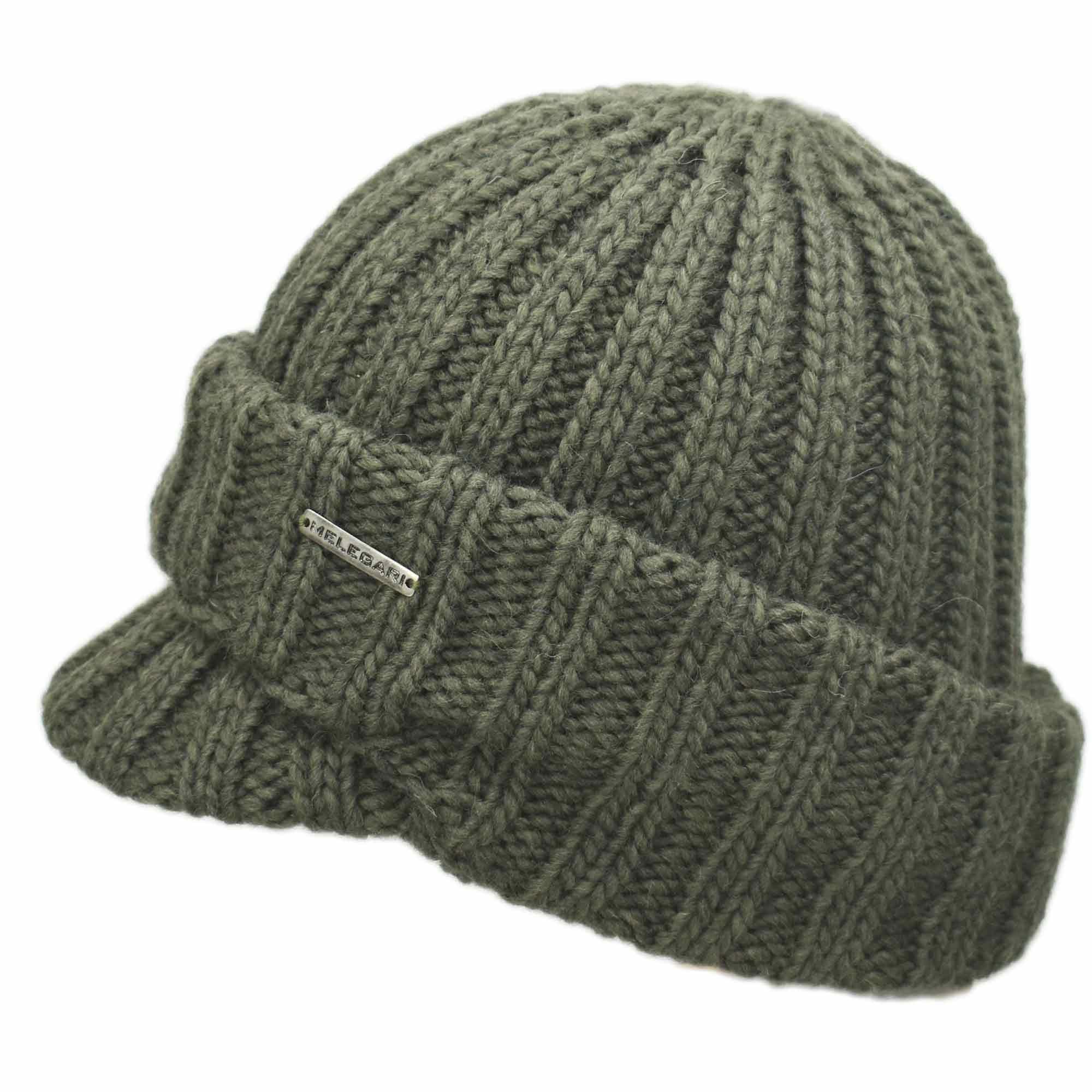 Melegari Gorro de punto Balaclava, Presolana | Pasamontañas Pesado | Gorro de Montaña Pesca y Caza | Fabricación Italiana | Unisex