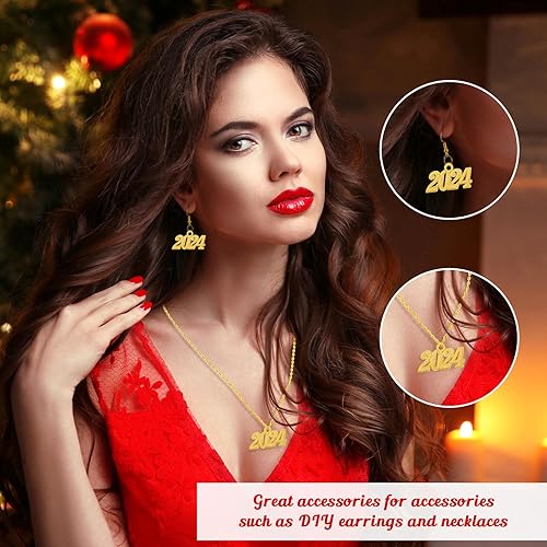 Miniatura 5 de 60 dijes para graduación con borla de graduación, dije de borla de oro con caja de almacenamiento para hacer joyas, bricolaje, collar, pulsera,