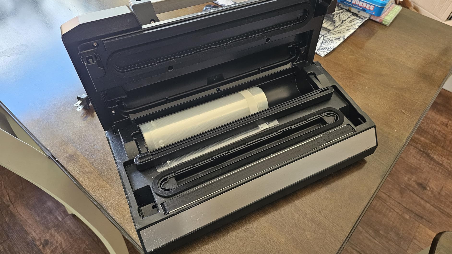 Customer image showing liquid sealing mode