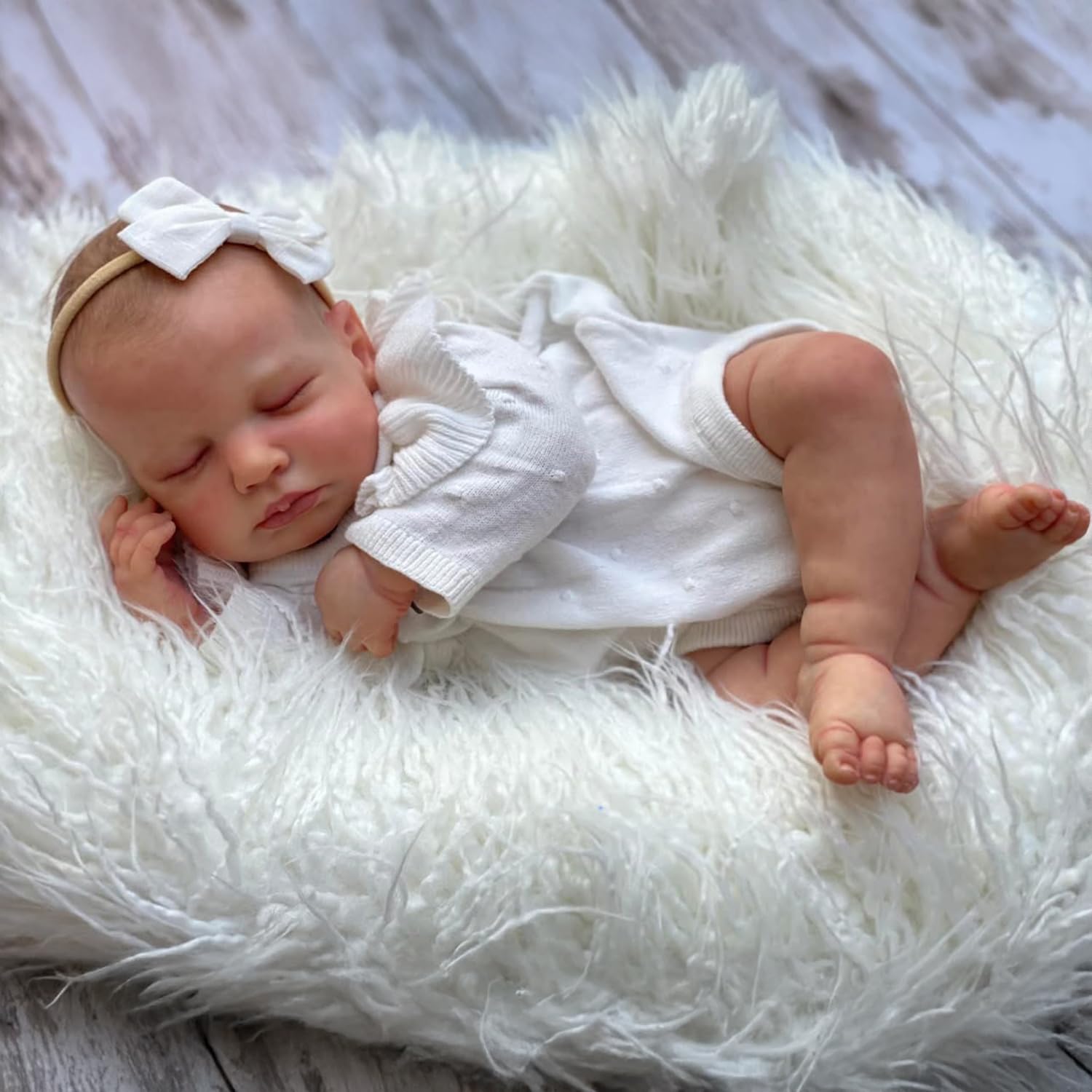 Pinky Reborn Baby Boy Dolls 20 inch 50cm Reborn Toddler Doll Soft Vinyl Silicone Real Life Like Looking Newborn Dolls Magnet Pacifier Toys