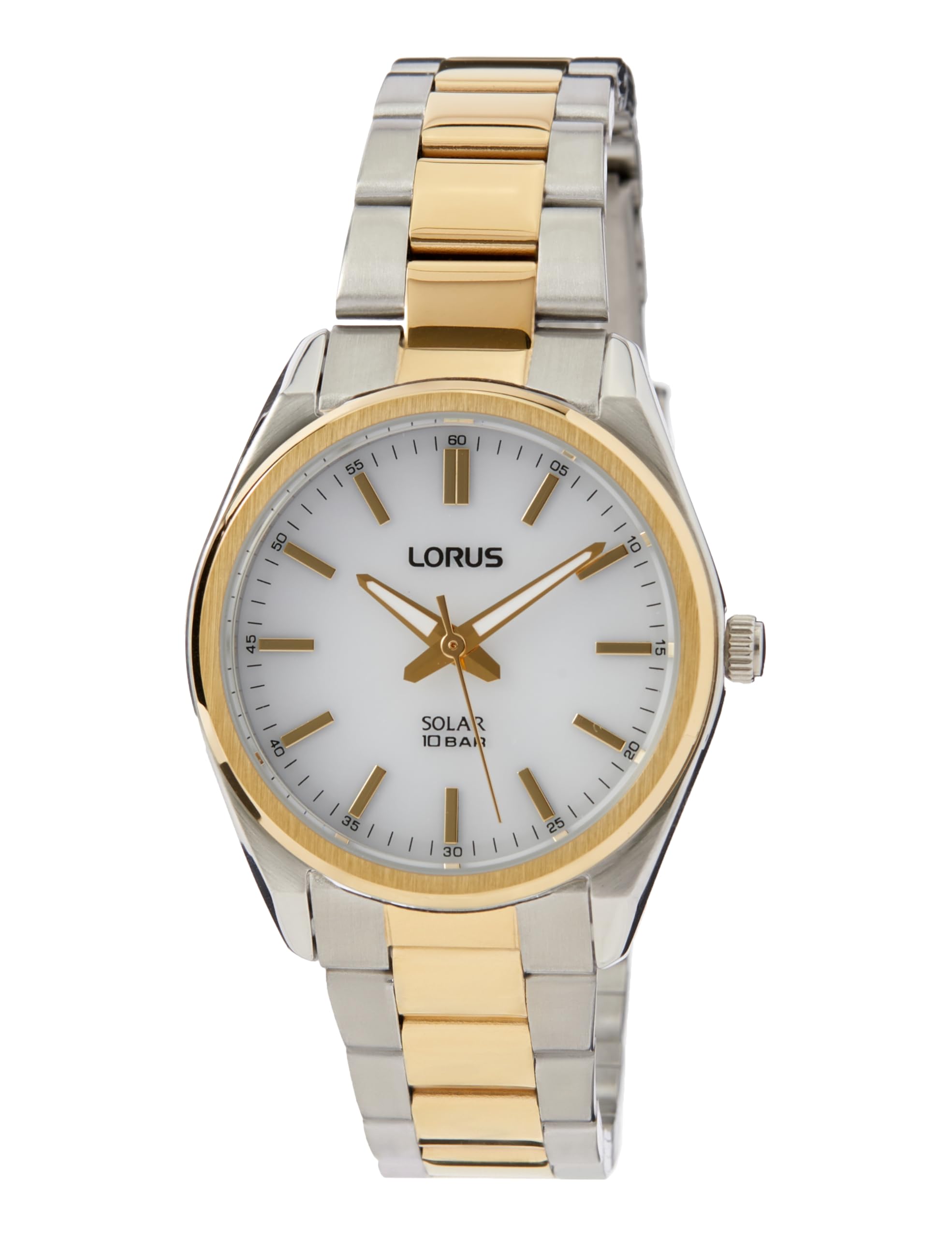 Lorus Analoog kwartshorloge voor dames met metalen armband RG240WX9, oro, armband