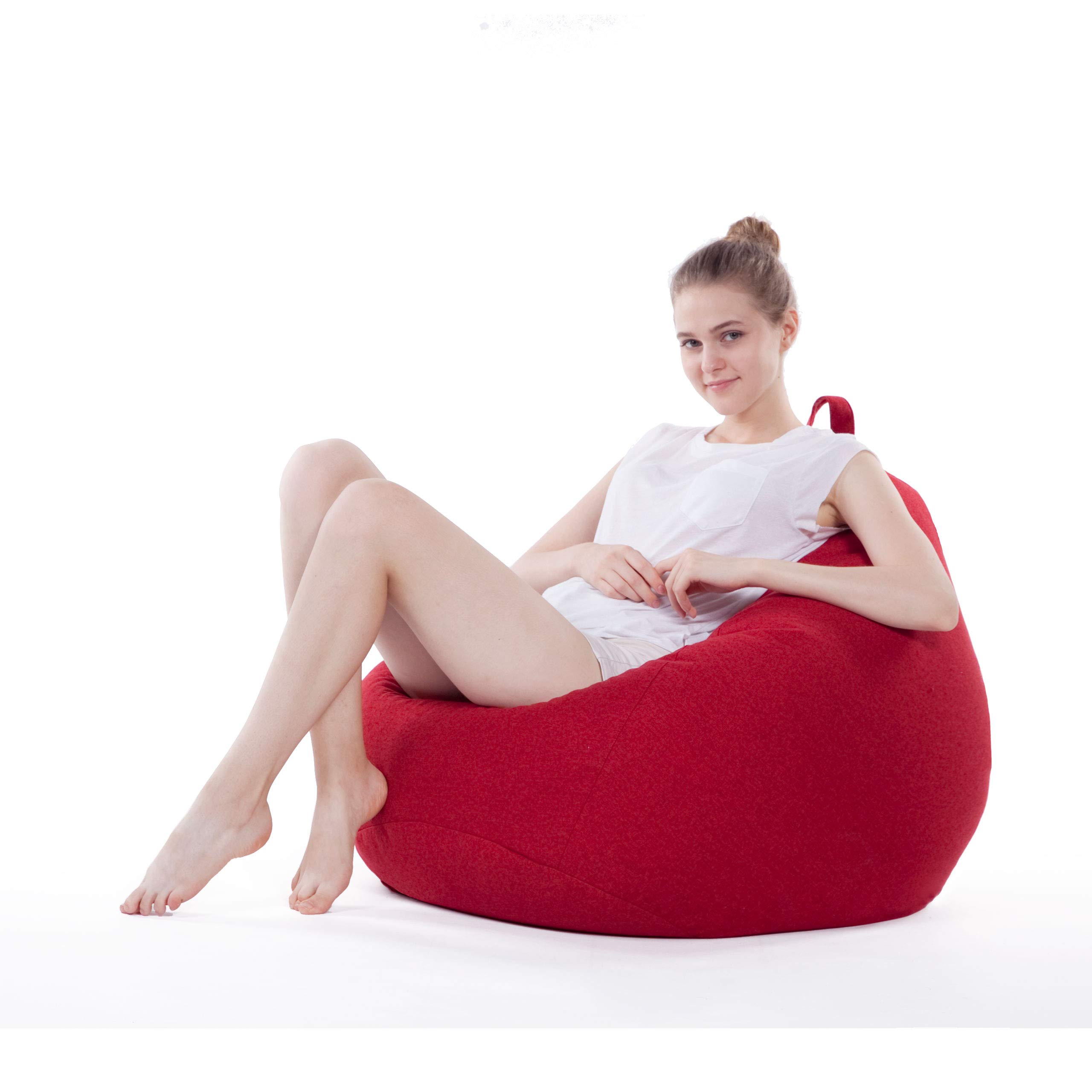 Lumaland Comfort Line XL zitzak indoor - 90 x 110 x 50 cm Lumaland Comfort Line XL zitzak indoor - 90 x 110 x 50 cm