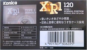 Amazon | カセットテープ Konica XR-1 120N 120分 | Minolta Amazon | カセットテープ Konica XR-1 120N 120分 | Minolta