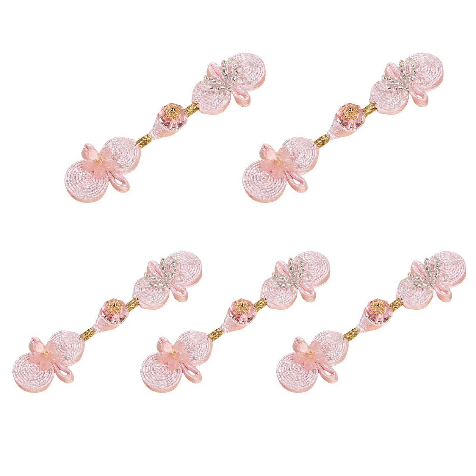 TFAOYS Decorative Satins Knot Buttons for Chinese Clothing and Sewing Projects Traditional Costume Embellishments