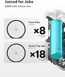 HOTO Electric Bike Pump, 150PSI Fast Inflate with Pressure Gauge, Mini Portable Bicycle Tire Inflator with Schrader & Presta Valve, for E-Bike, Road, Mountain, City and Fat Bikes, Motorcycle, BMX