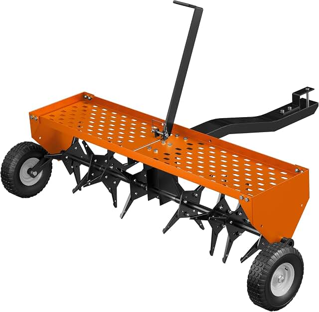 48-Inch Lawn Aerator Tow Behind