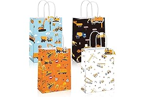 Mpanwen Construction Party Favor Bags: Perfect Goodie Enhancements for Your Construction-themed Festivities