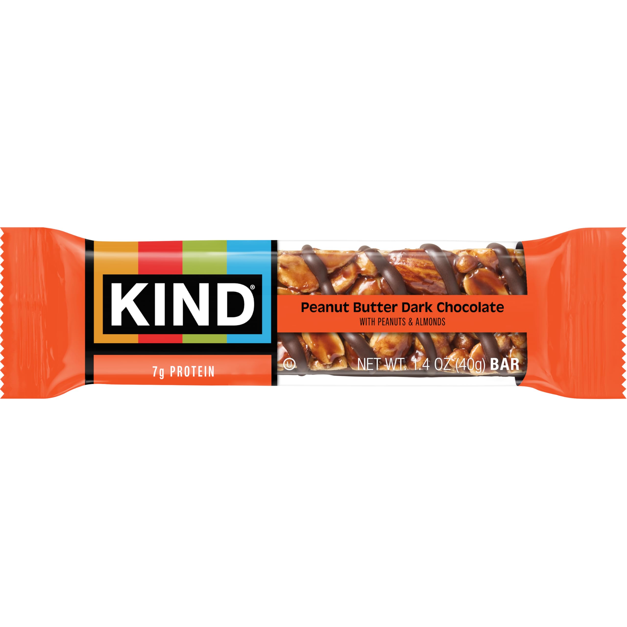 KIND Bar, Peanut Butter Dark Chocolate, 1.4 ounce