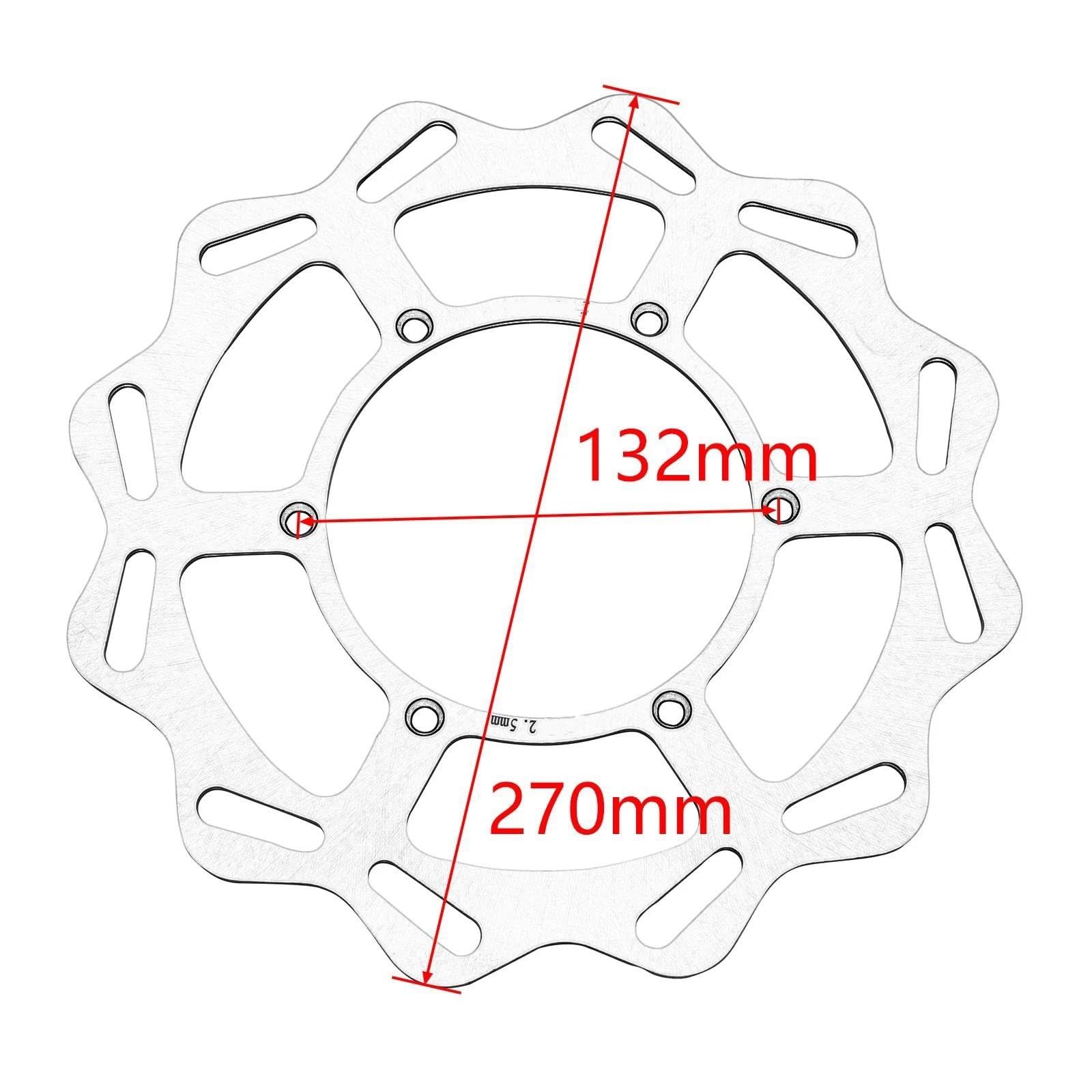 Amazon | トブレーキディスク 245mm 270mm ために YZ125 ために YZ250