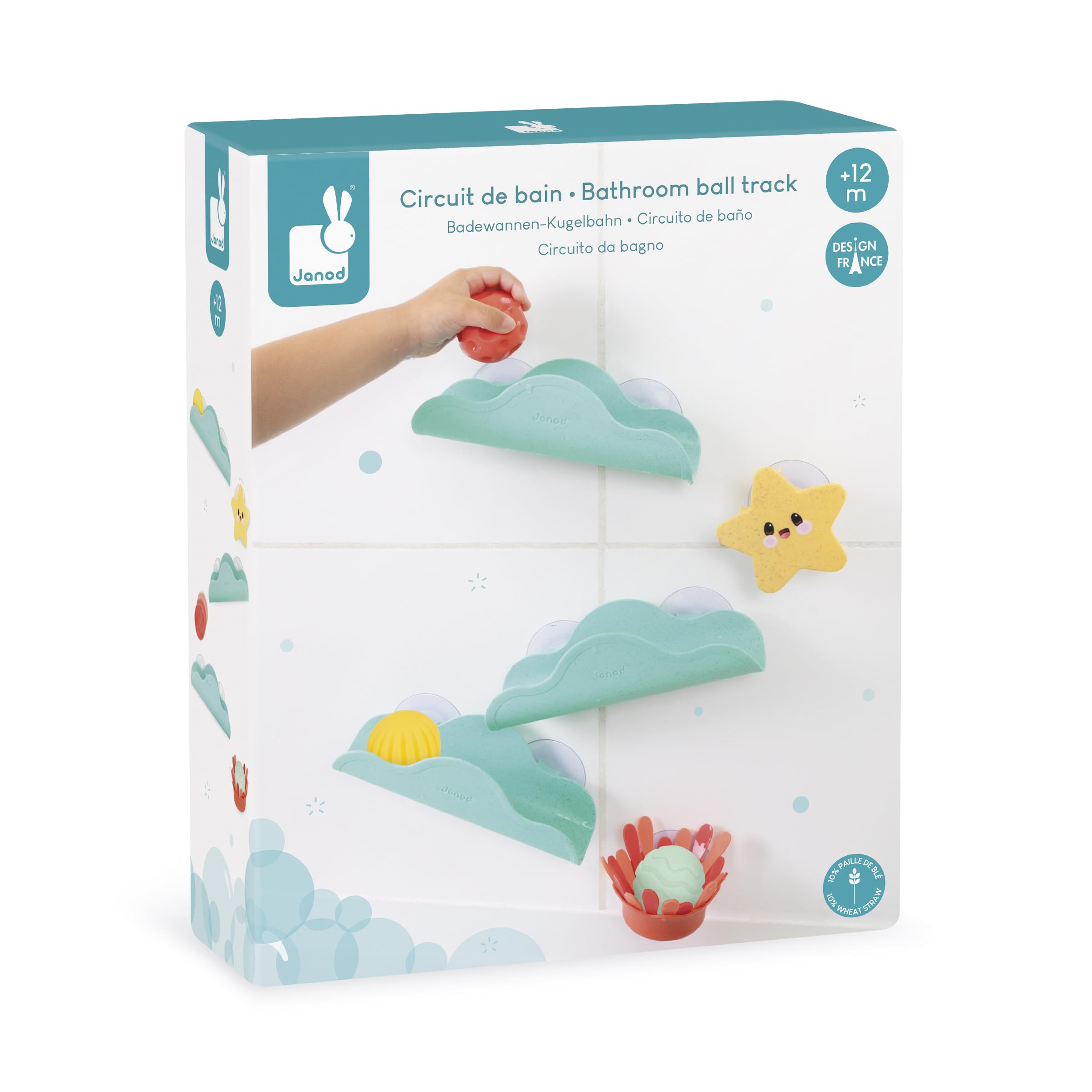 Janod Carte des Explorateurs du Bain - Mes premiers jouets - L'Armoire de Bébé Janod Carte des Explorateurs du Bain - Mes premiers jouets - L'Armoire de Bébé