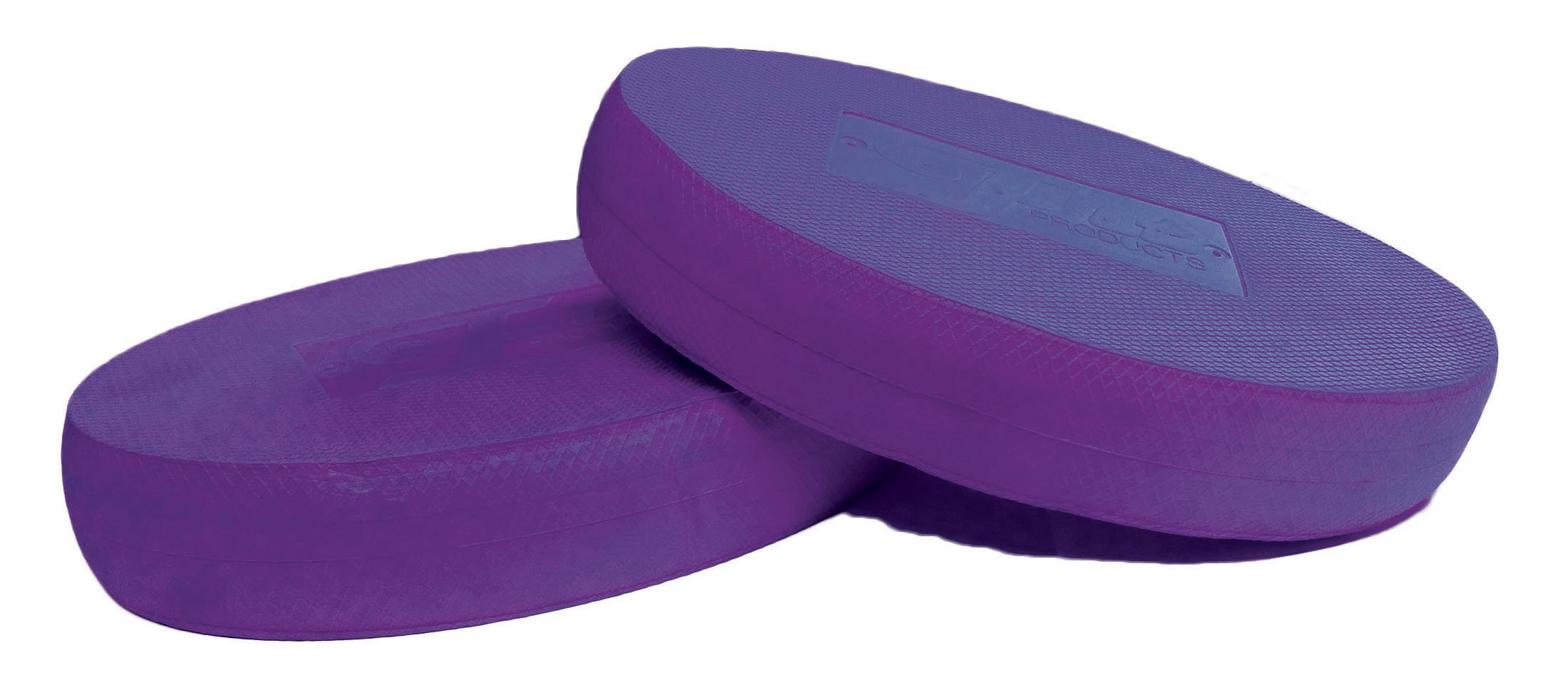FitProducts Oval Balance Pads: Ideal für Physiotherapie, Pilates, Yoga, Kampfkunst Balance/Ausdauer/Kernstabilität/Krafttraining, Bewegungsrehabilitation und vieles mehr! (Lila)