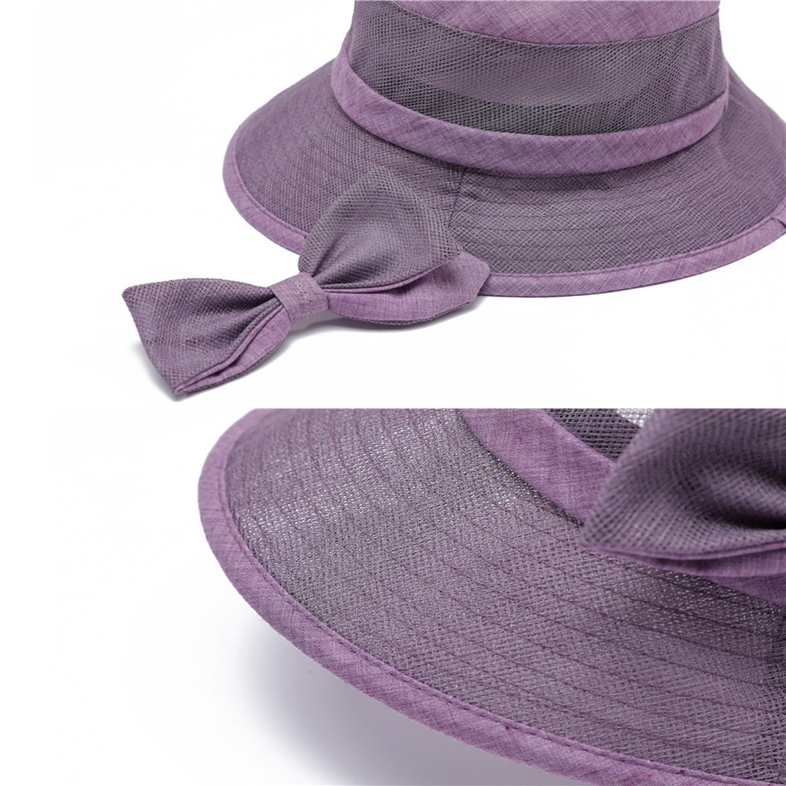 Cappello da Sole Cappelli da Sole, Cappello da Sole da Donna WideProtection con Coulisse Regolabile, Cappello da Spiaggia e da Viaggio Multicolore(Purple)