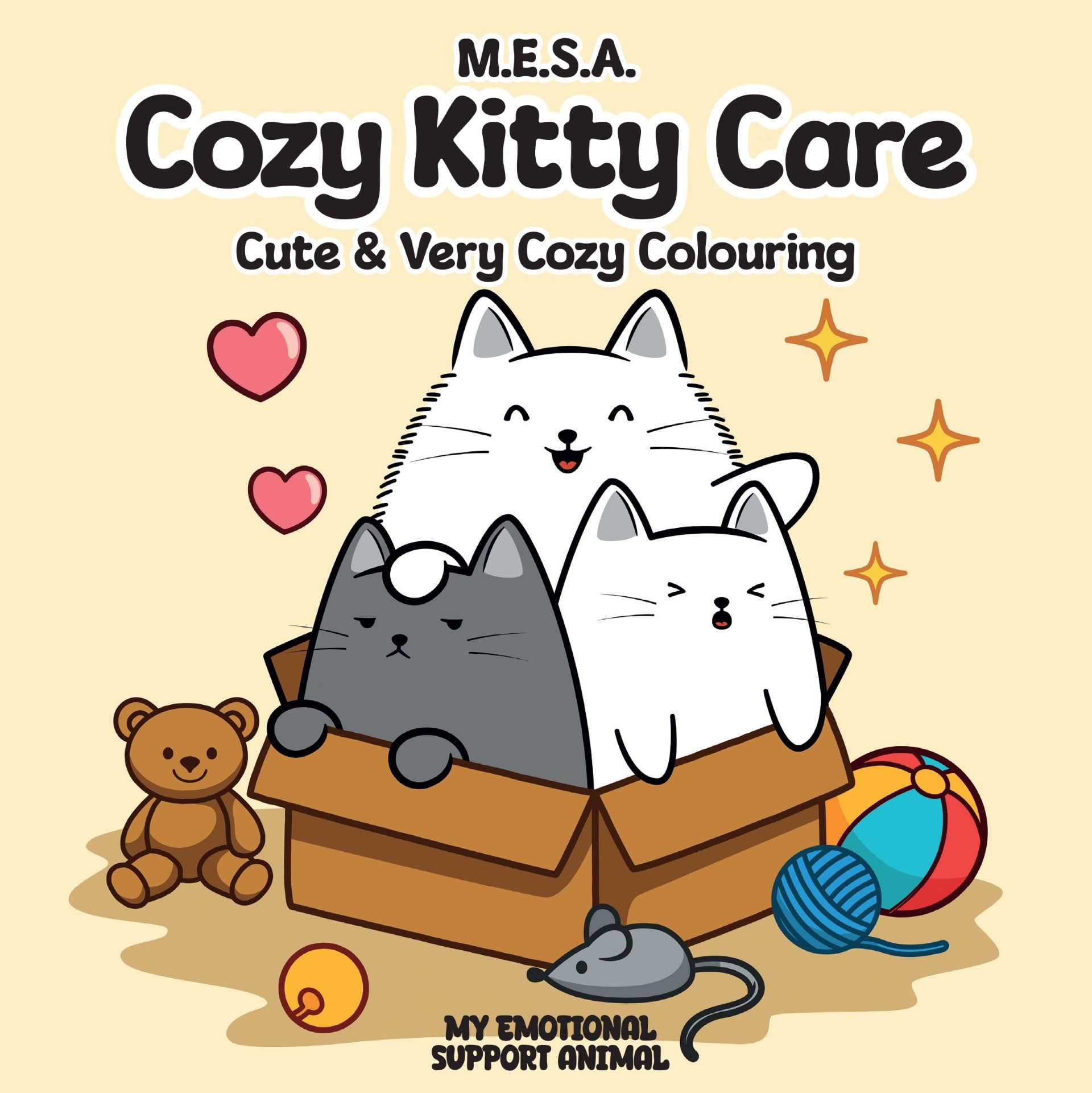 Cozy Kitty Care: Cute & Very Cozy Coloring