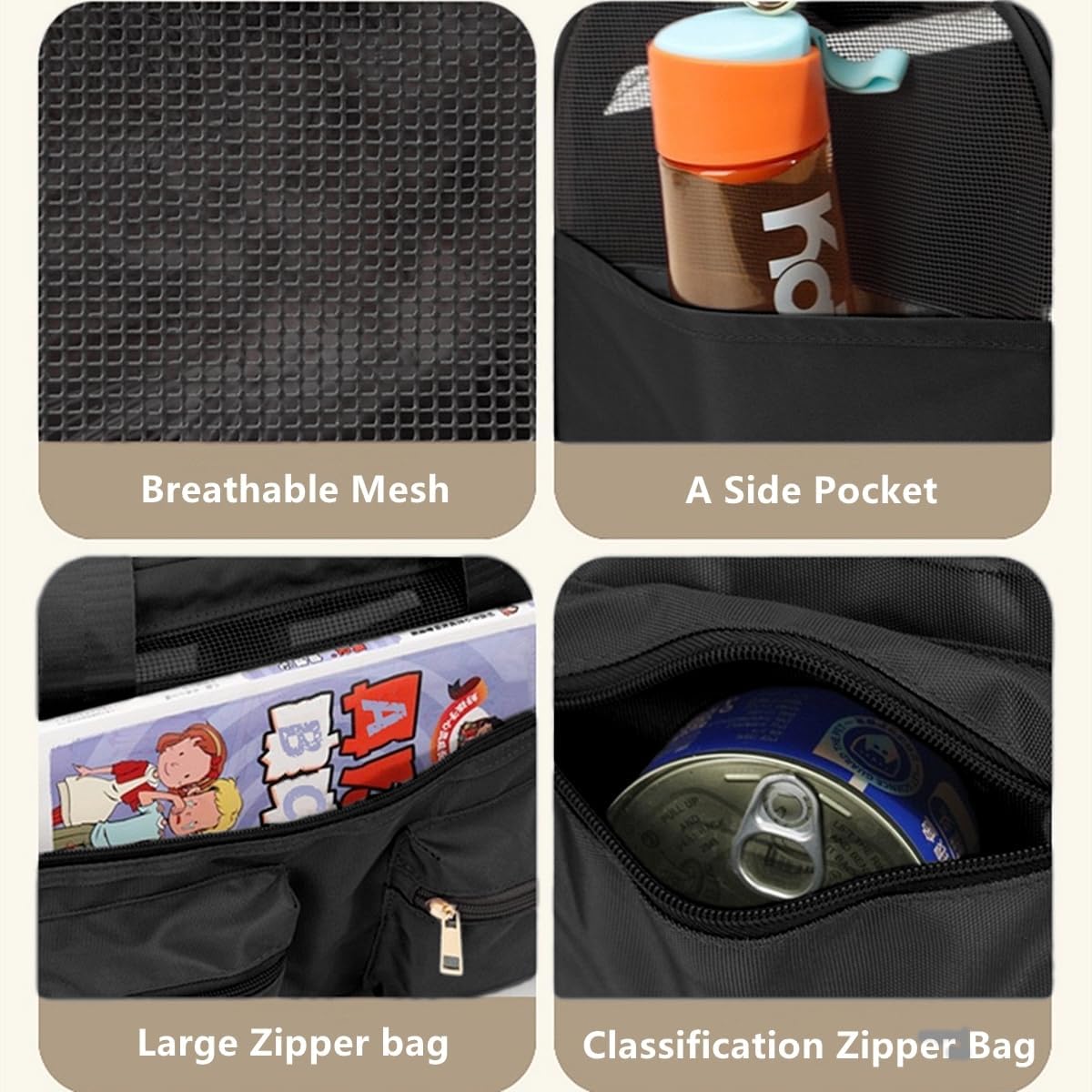 Cat Carrier, Small Dog Carrier for Small Medium Pets Up to 15 Lbs,Pet Carrier Airline Approved,Soft-Sided Puppy Travel Bag with Safety Zippers,Chihuahua Carry Case, Kitty Cloth Cage