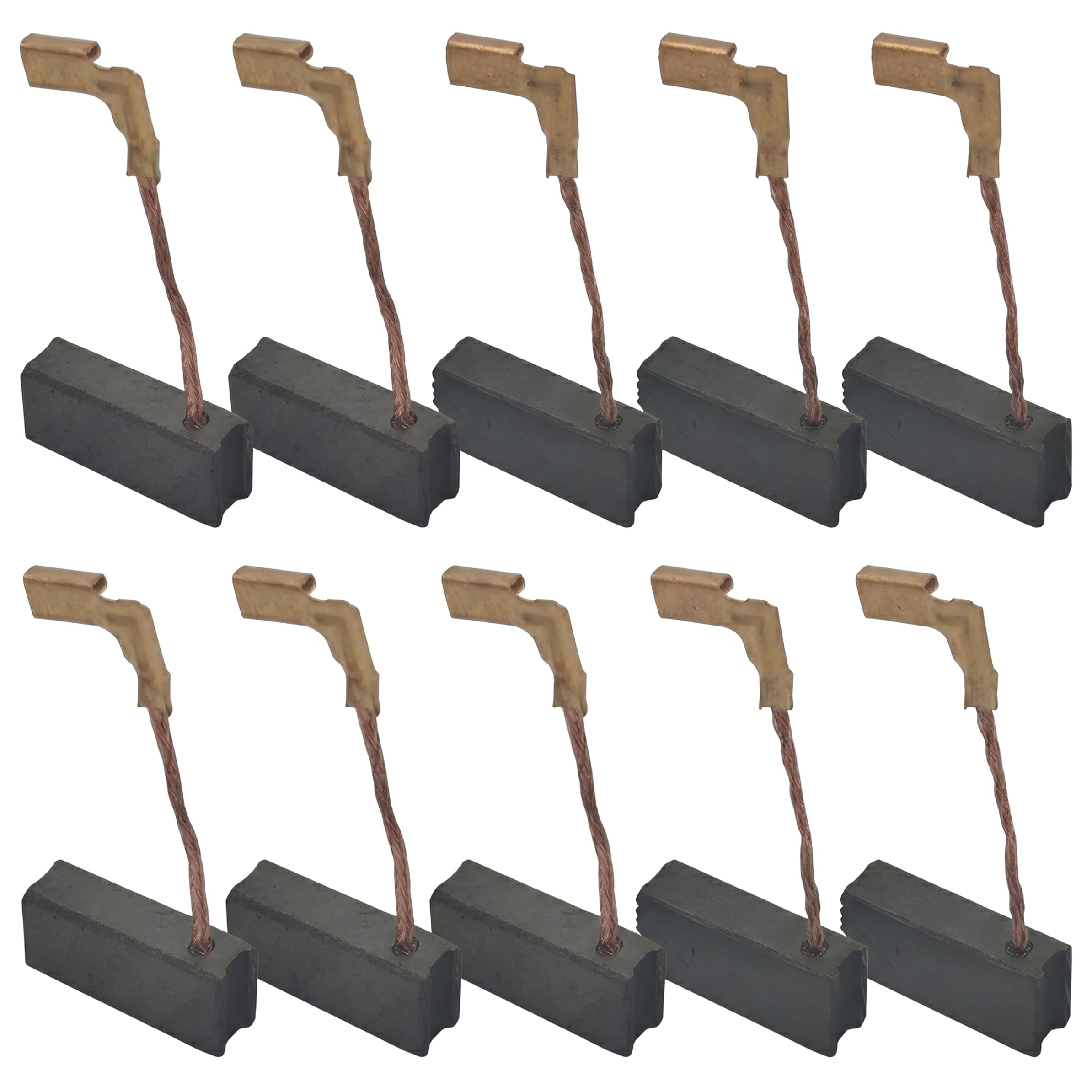 Carbon Brushes Replacement 10PCS, A96 Electric Motor Brushes for Rotary Hammer Drill Repair Maintenance