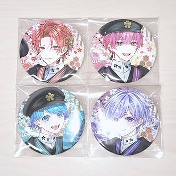 Amazon.co.jp: いれいす 春は麗し舞え桜吹雪 春麗 缶バッジ : おもちゃ