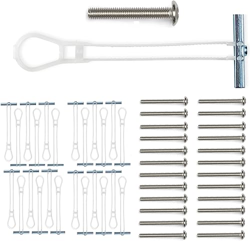 CondoMounts EDA1426 - Anclajes universales de montaje en pared para pernos de acero y metal  Soporte para TV  Armarios  Soporta 90 libras  Incluye