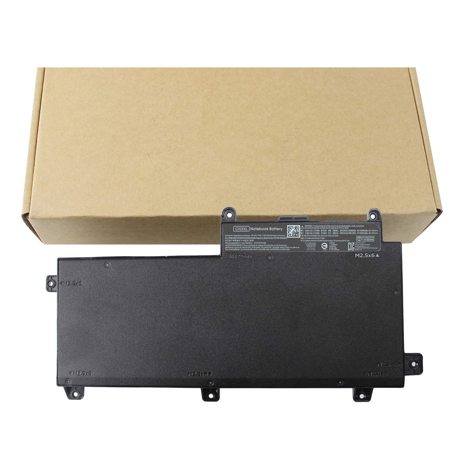 Batterie CI03XL Pour HP ProBook 640 650 645 655 G2 G3 – 11.4V 51Wh 6 Cellules