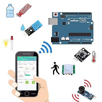 Amazon Co Jp Osoyoo Arduino Iot Starter Kit For Object Communication Function Automatic Recognition Control Remote Measurement Mono Internet Development Electronic Parts Kit Arduino Iot Kit Industrial Scientific