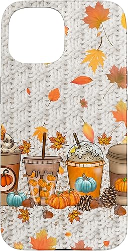 Miniatura 10 de iPhone 13 Pro Acción de Gracias Otoño Hojas Otoño Calabaza Especias Funda para teléfono