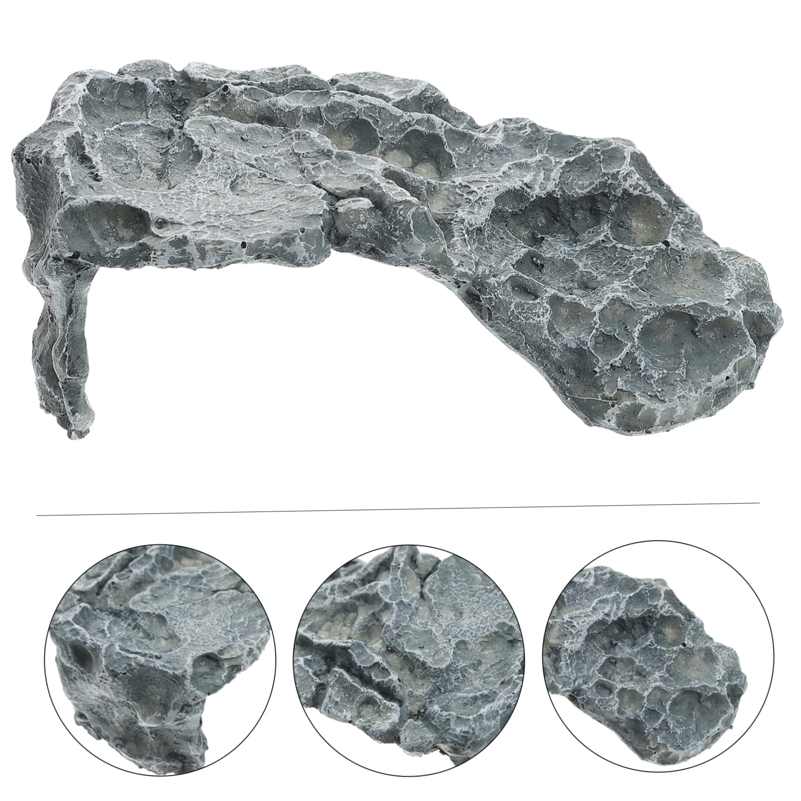 Flotante De Guitai para Acuarios y Terrarios Escondite De Dragón Barbudo Plataforma De Descanso para Tortugas Acuáticas para Decoración De Pecera y Cuidado De Reptiles