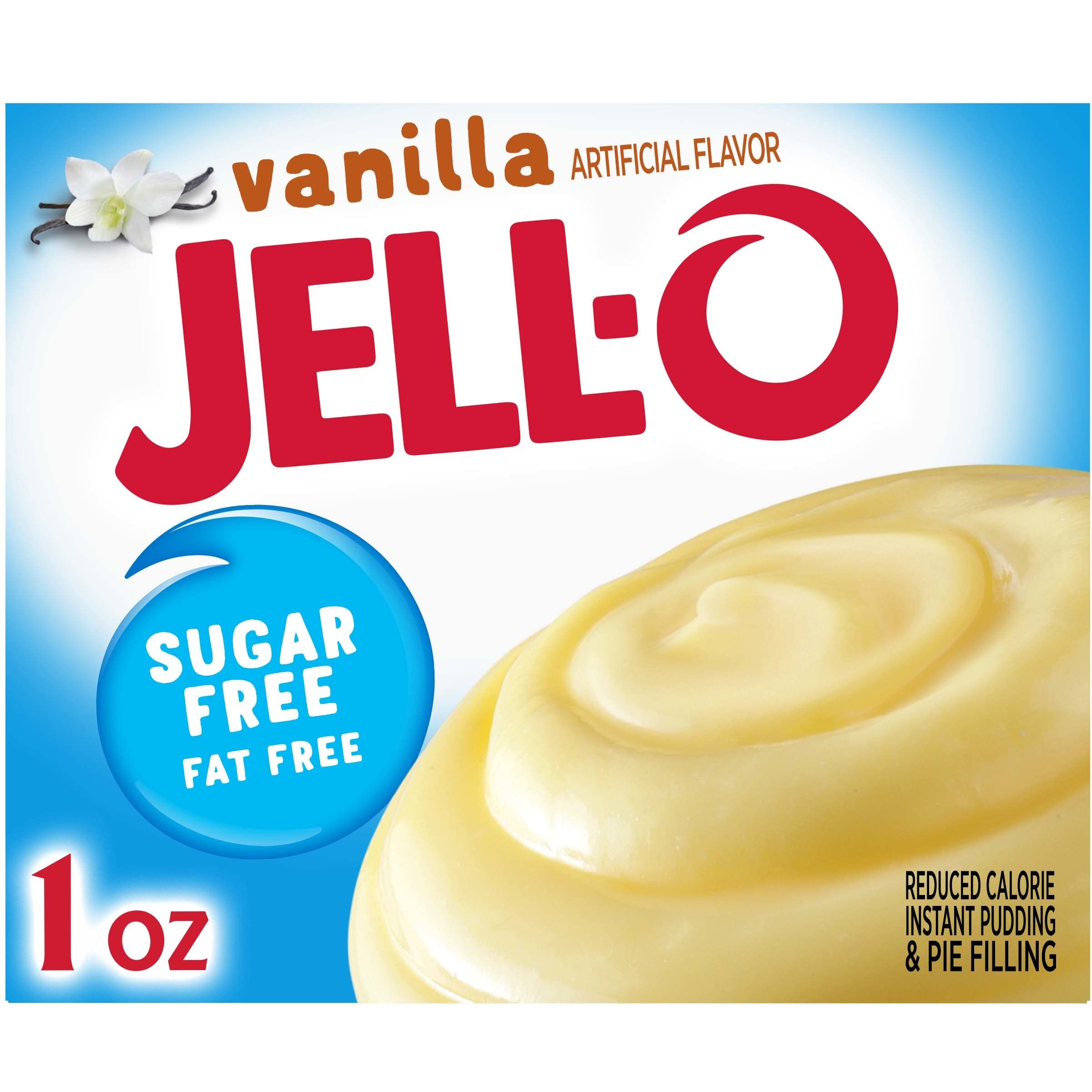 Buy Jello Instant Vanilla Pudding Mix Sugar Free 28g Online at