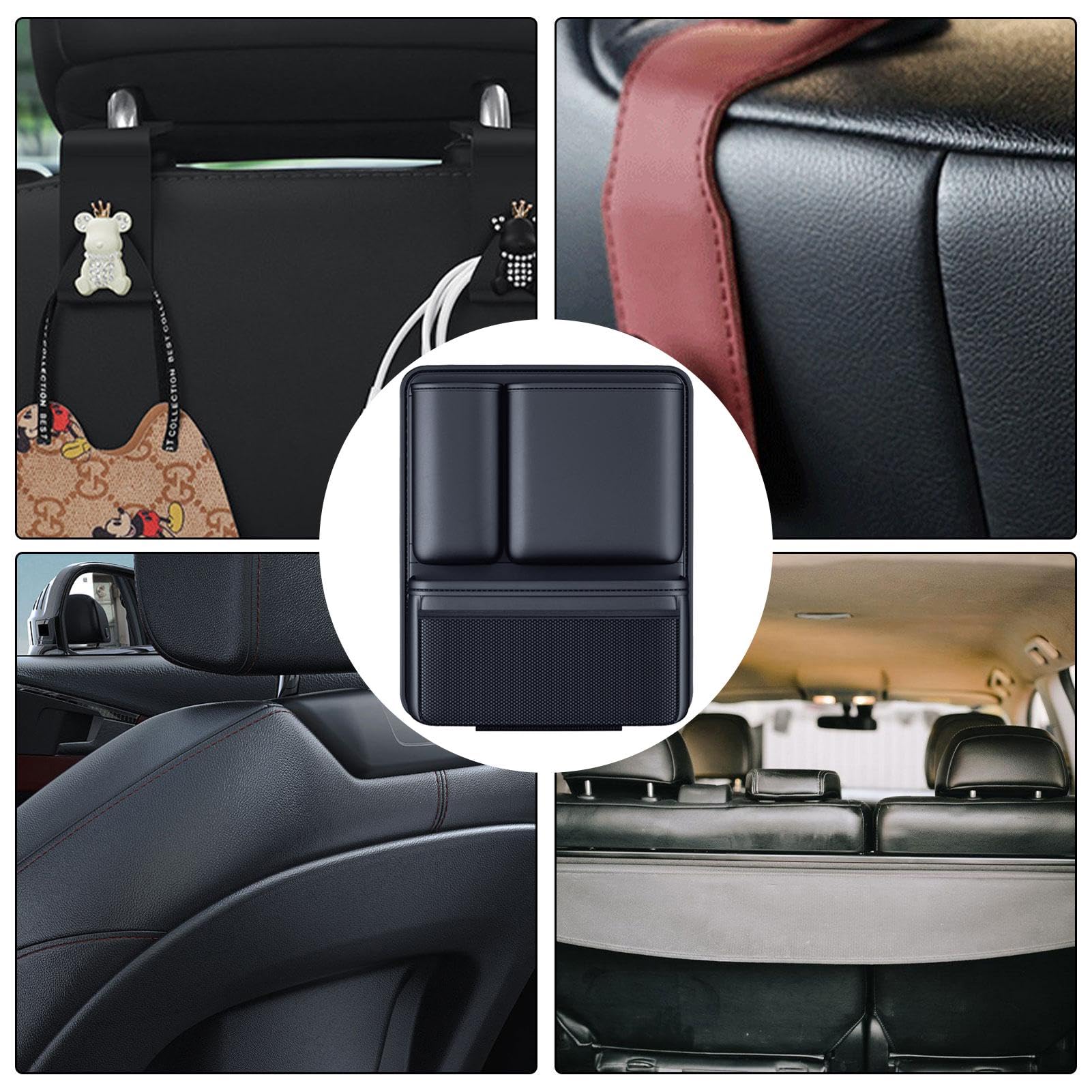 Organiseur De Coffre De Voiture – Rangement Pour Coffre De Voiture – Pliable Et Robuste