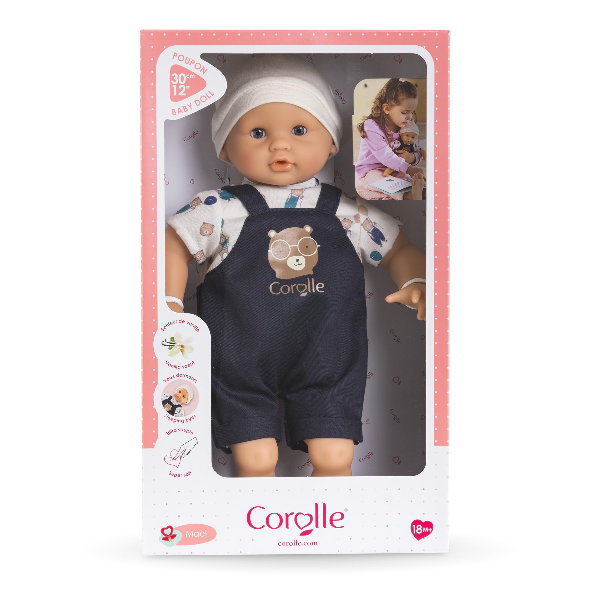 Corolle - My Premier Poupon, Baby Calin Mael - Pooh, 30 cm, da 18 Mesi, 9000100930