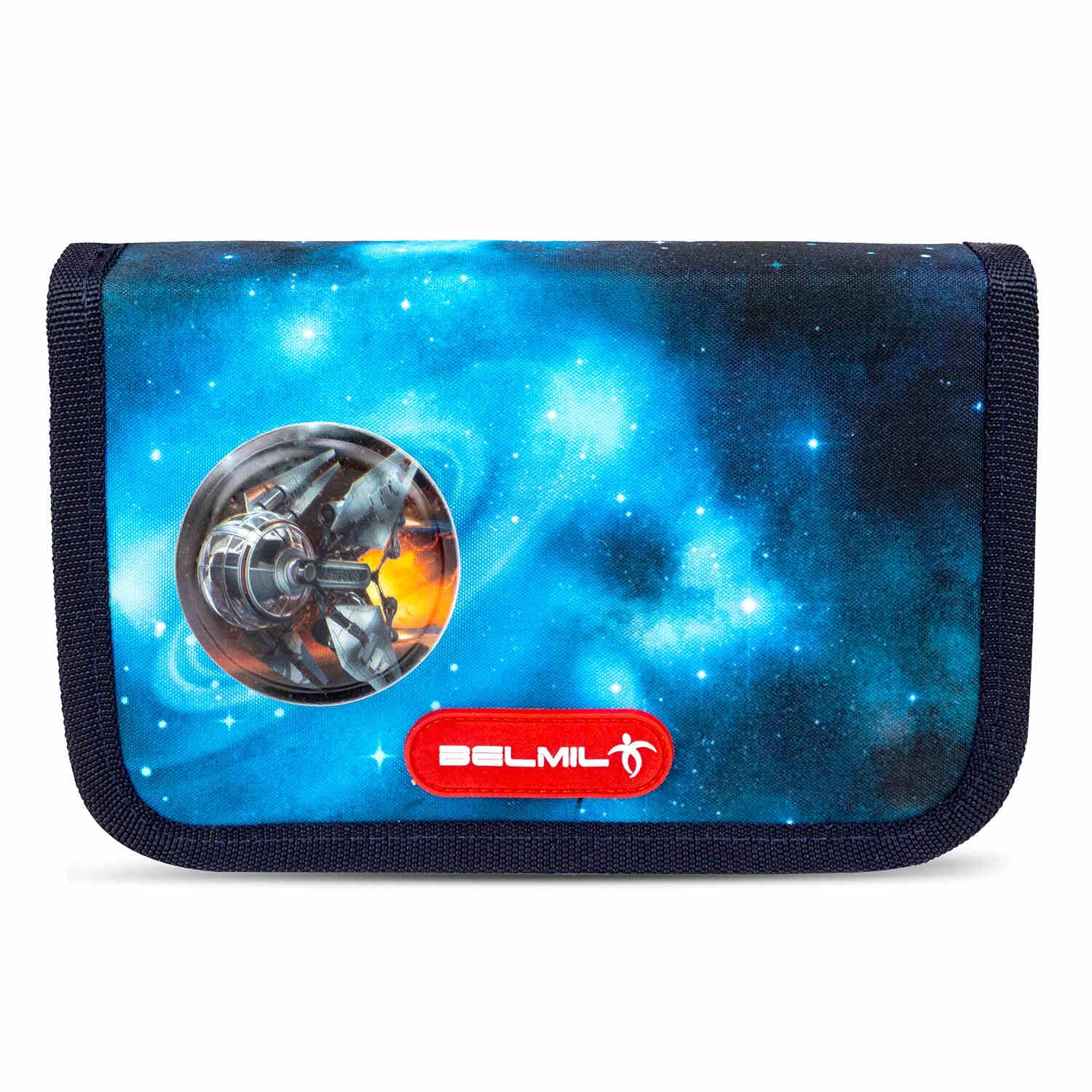 Belmil Classy Plus Schulranzen Set 5-teilig mit Brustgurt (405-78/AG/S) (Galaxy Light)