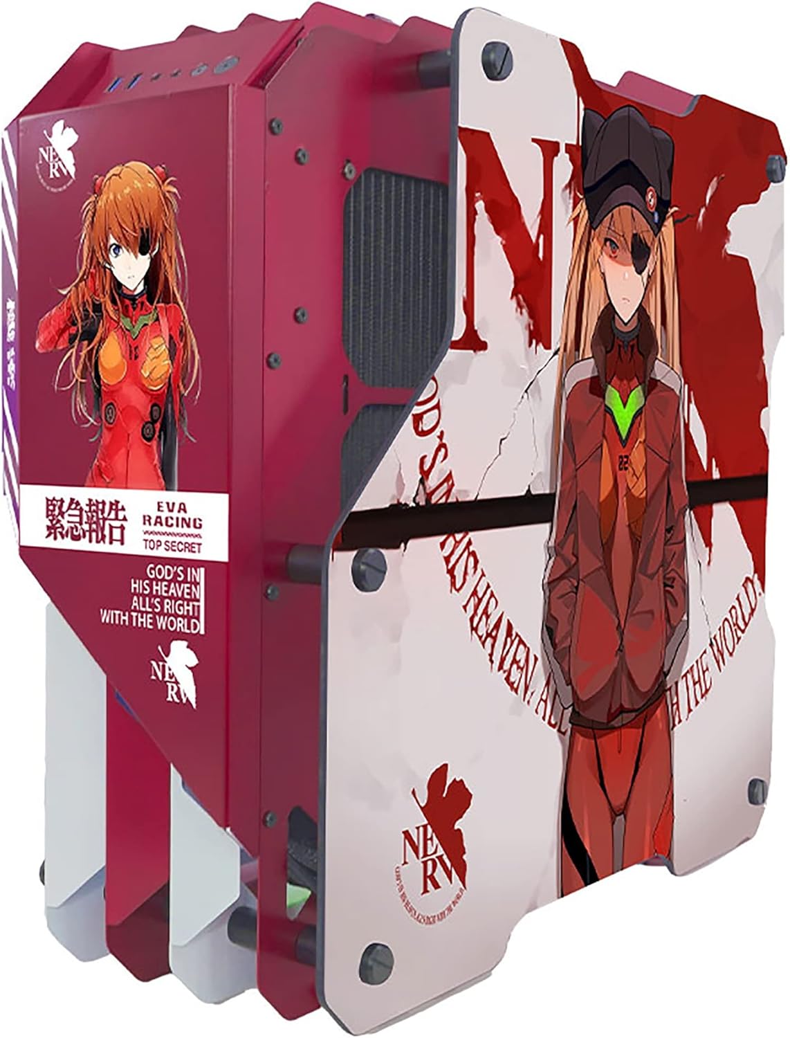 Gaming Case, Mid Tower PC Gaming Case ATX/MATX/ITX