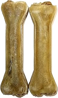 Kauknochen Rind & Pansen, 2x 17 cm | natürliche Kauartikel für Hunde | gefüllt mit Pansen | Monoprotein | getreidefrei | Kauspaß zur Zahnpflege & Beschäftigung | Zutaten aus der EU | ohne Zusatzstoffe product image