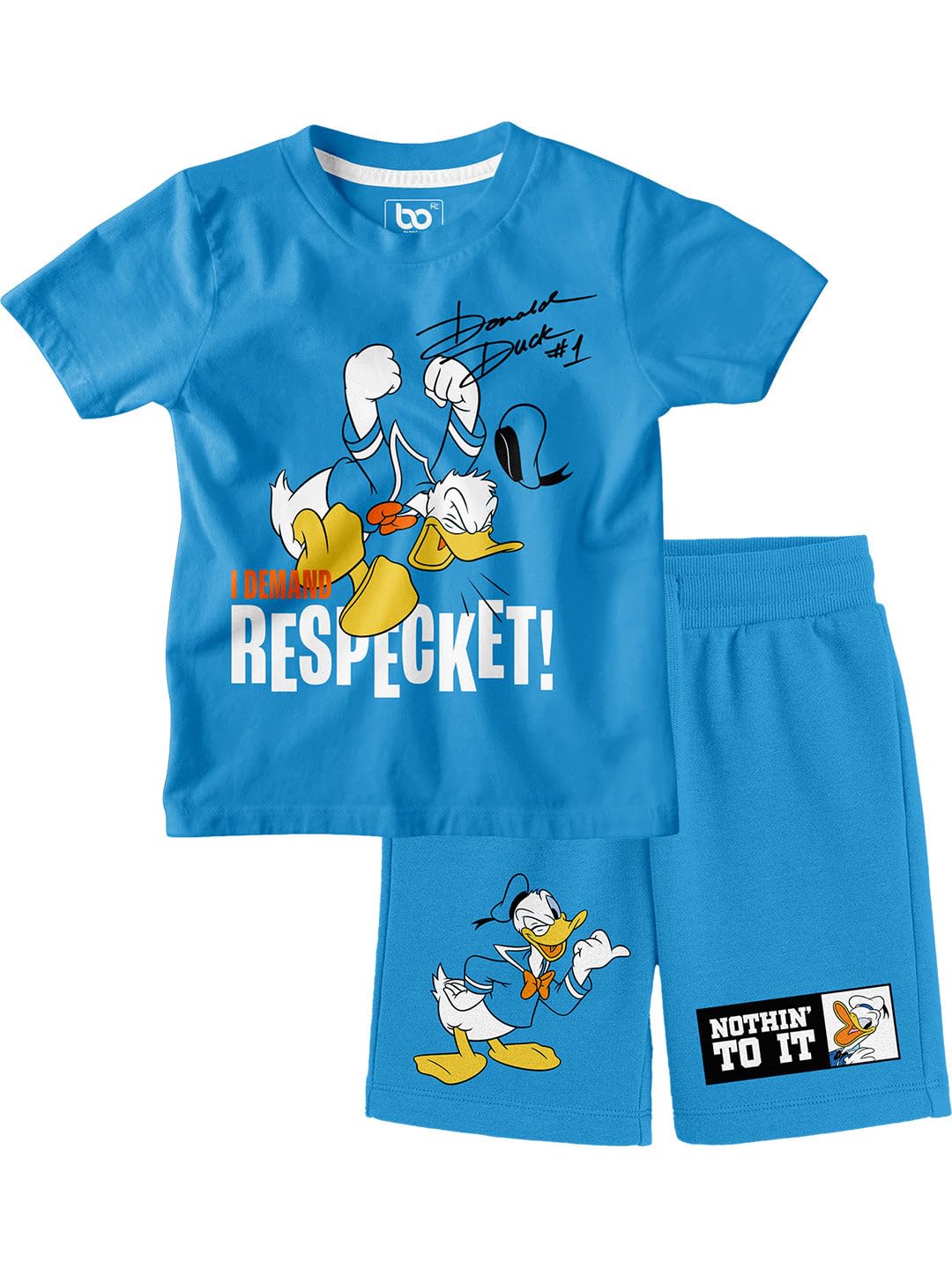 Bon Organik Boy Bonorganik Kids Foot Ball Team Co-ords Set T-Shirt & Shorts