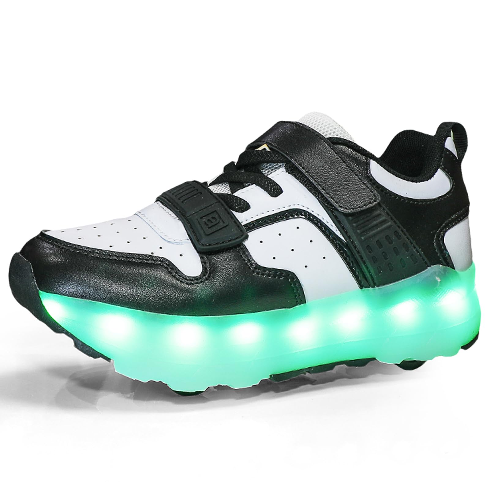 Chaussures a roulettes retractable pour enfant basket roller noir 36